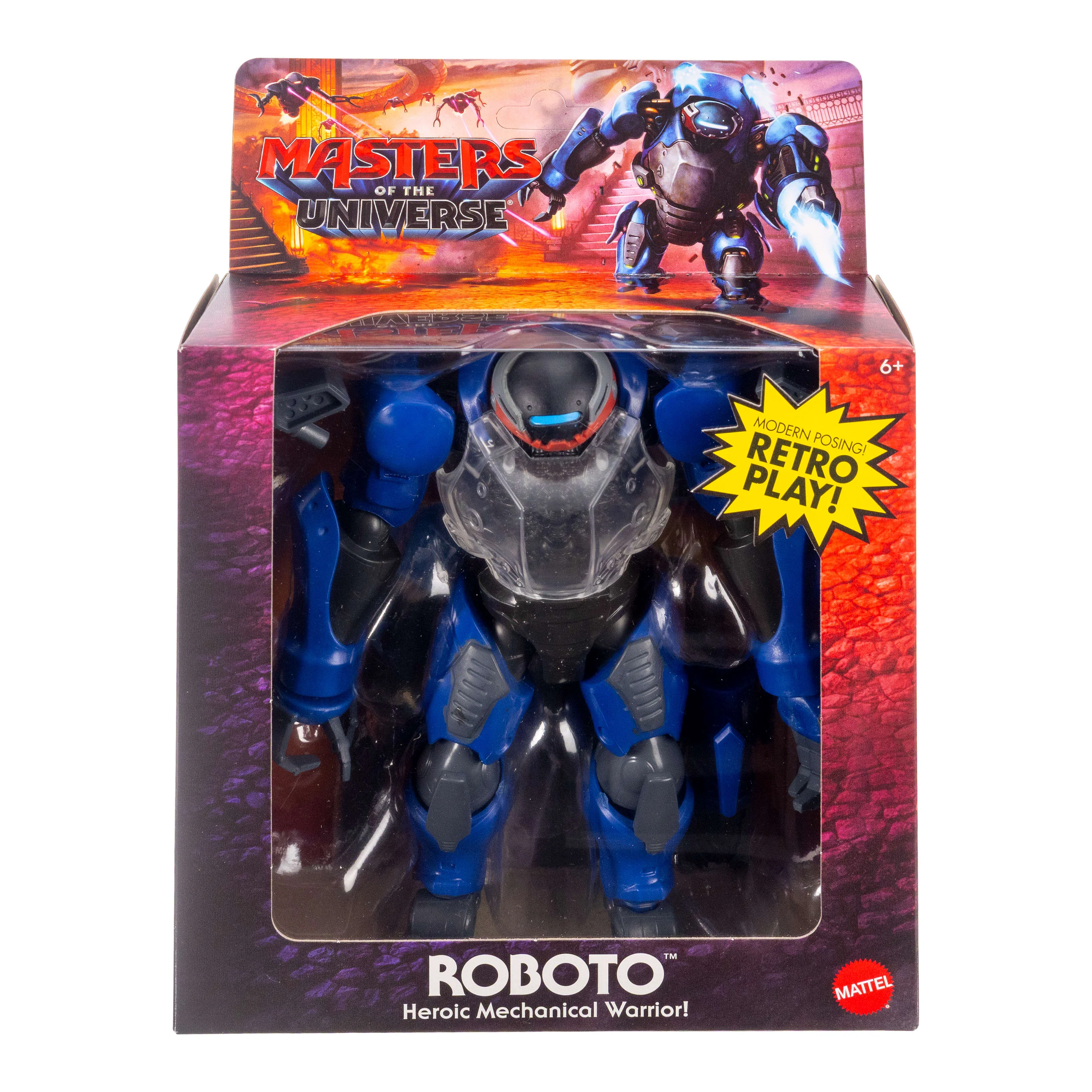 Masters Of The Universe 2026 Movie Origins Deluxe Roboto Action Figure Toy - Image 2