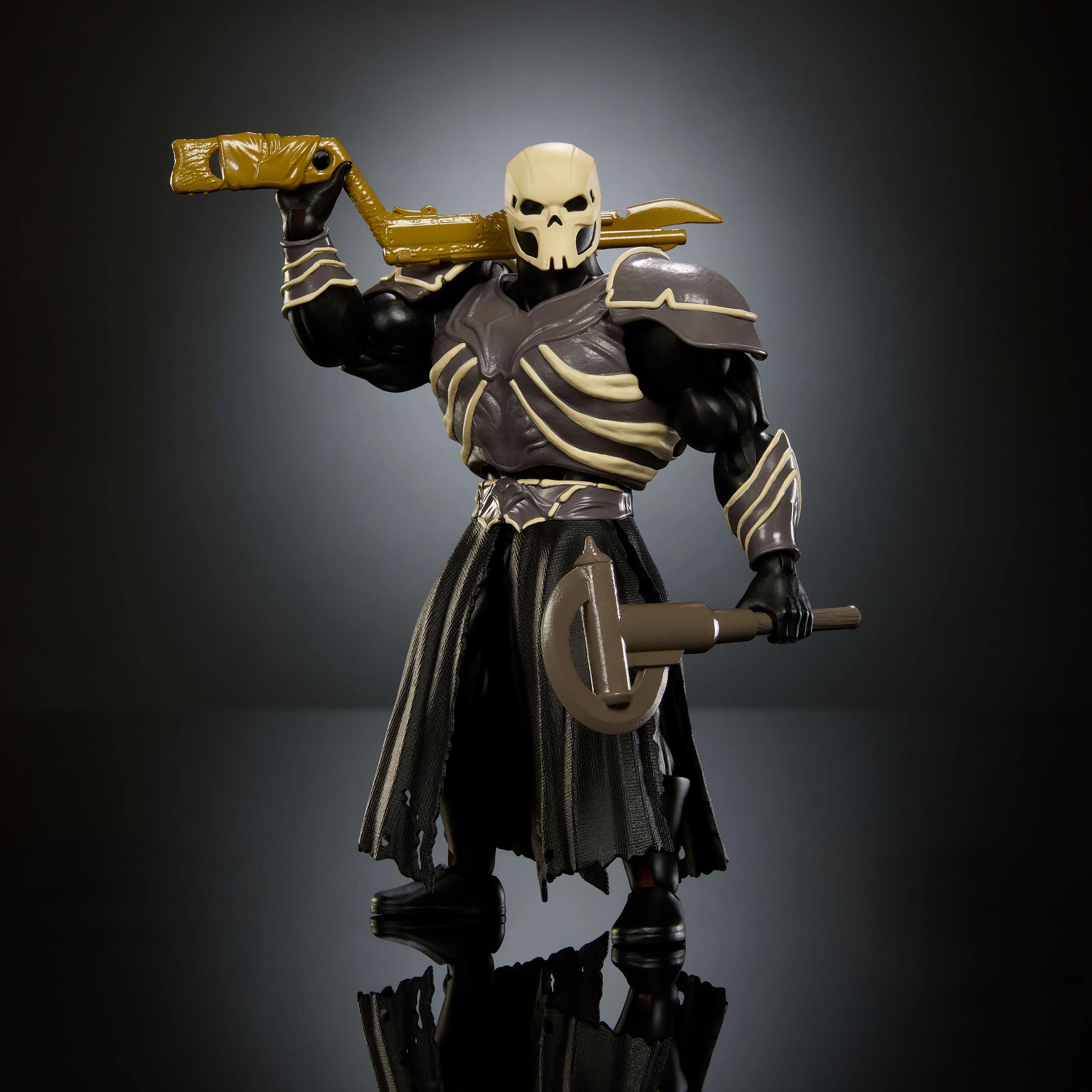 Masters Of The Universe 2026 Movie Origins Deluxe Skel-Knight Action Figure Toy, Skeletor Warrior - Image 2