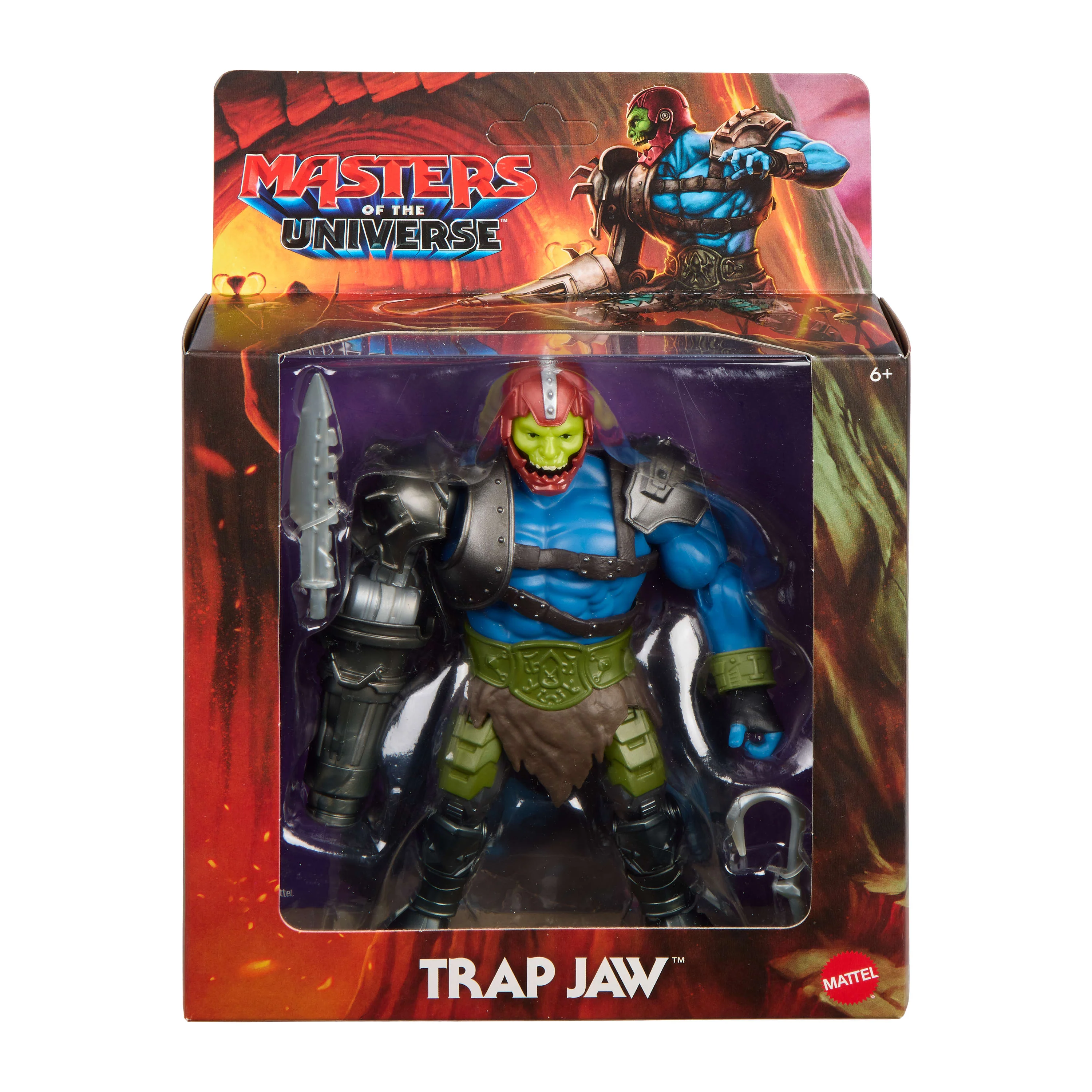 Masters Of The Universe 2026 Movie Origins Deluxe Trap Jaw Action Figure Villain Toy, Accessories - Image 6