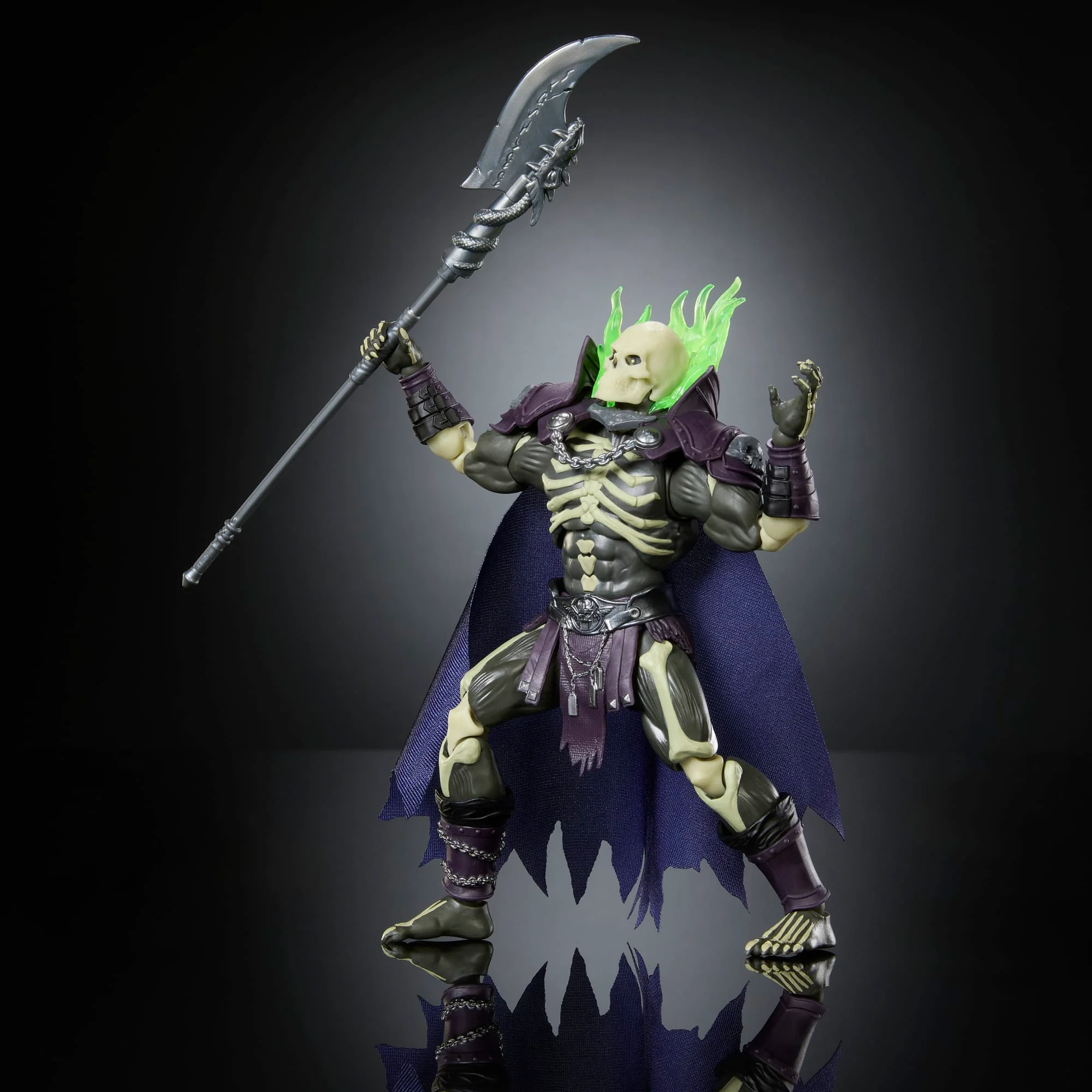 Masters Of The Universe Chronicles Scare Glow Action Figure Toy MOTU 1:12 Scale 32 Articulations - Image 2