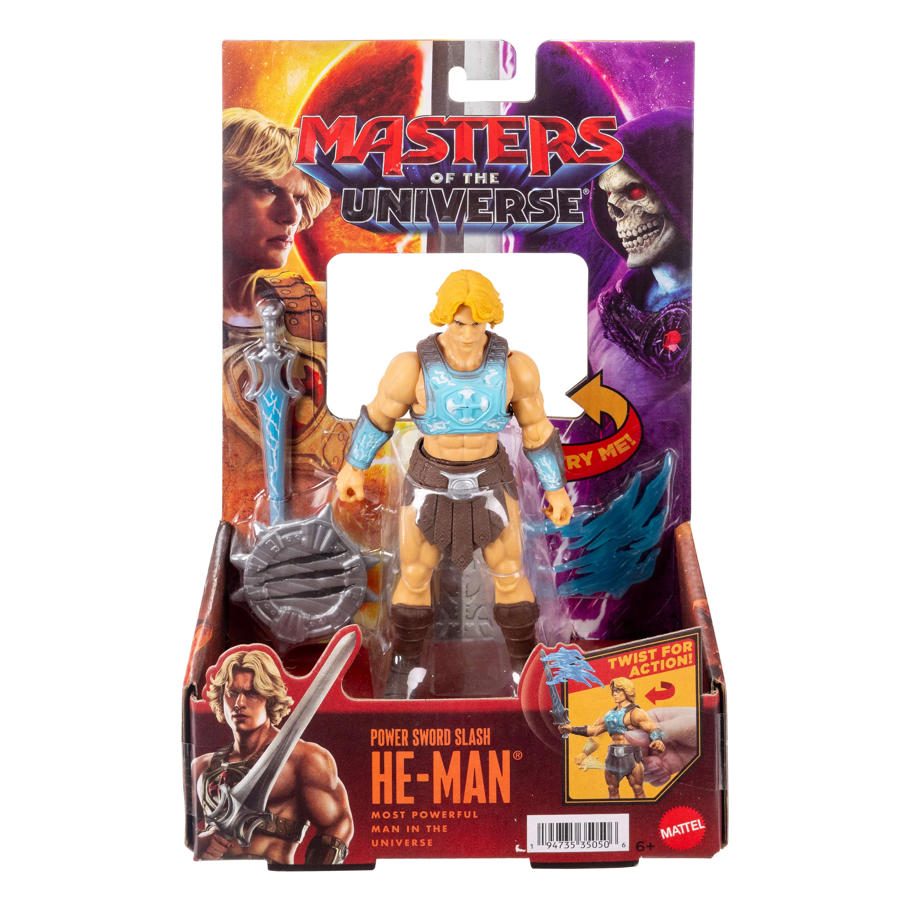 Masters Of The Universe 2026 Movie Feature Figure Toys, 5.5 inch Twist & Release Action, Good EVil