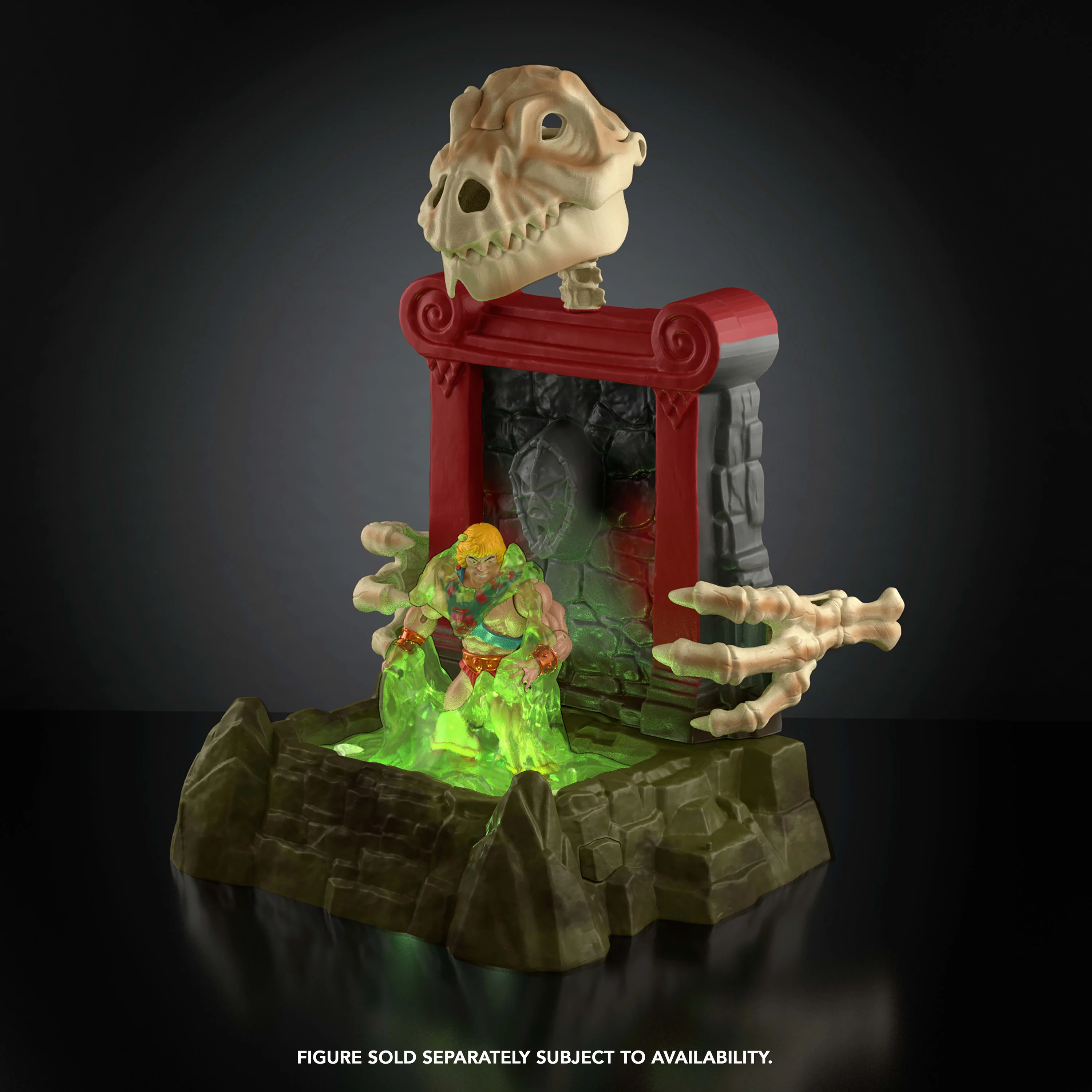 Masters Of The Universe Fright Pit Playset With Lights & Ooze, Claw Arms For Capture - Image 5