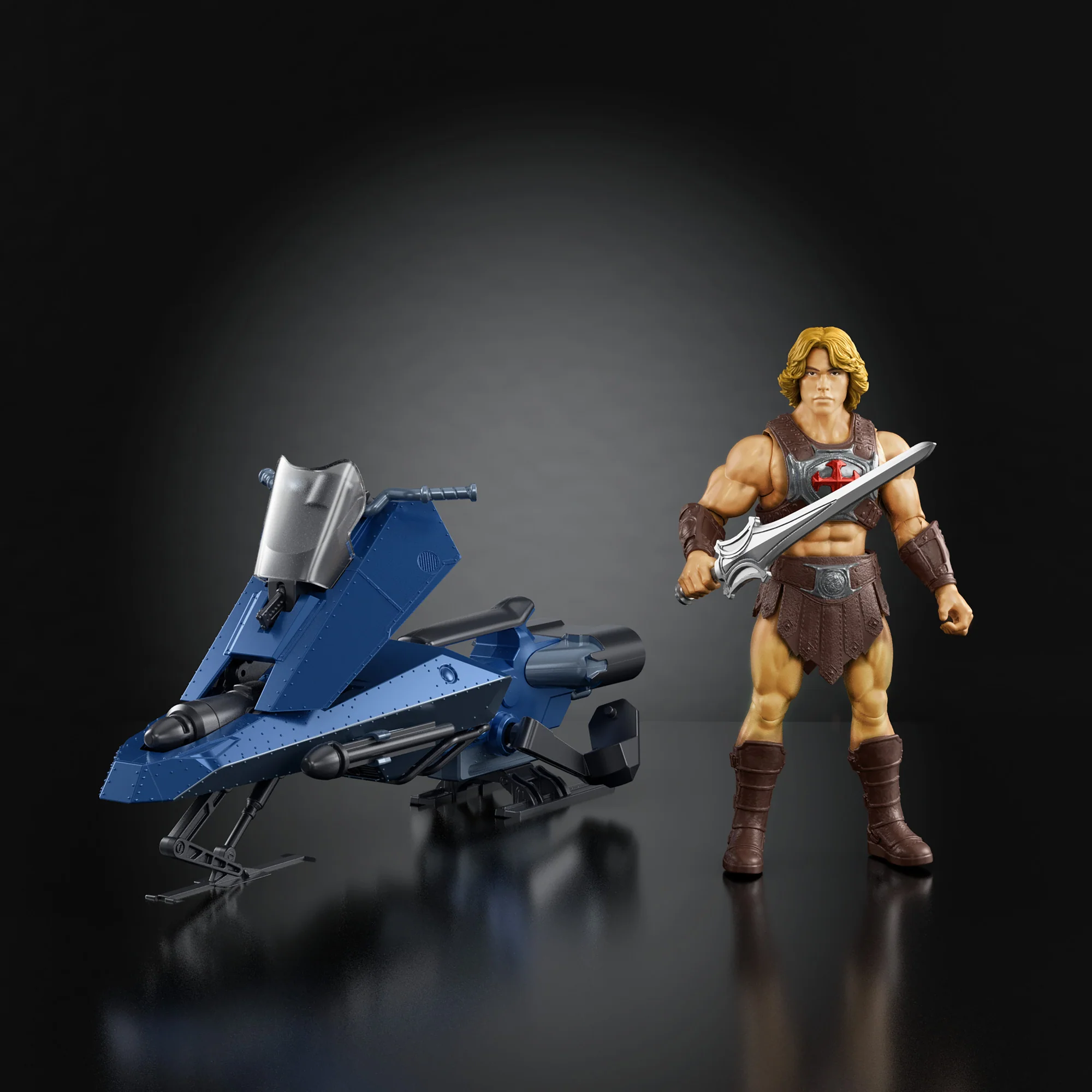 Masters Of The Universe He-Man And Sky Sled Pack, 2026 Movie Vehicle & Figure, 5.5 Inch Scale - Image 3