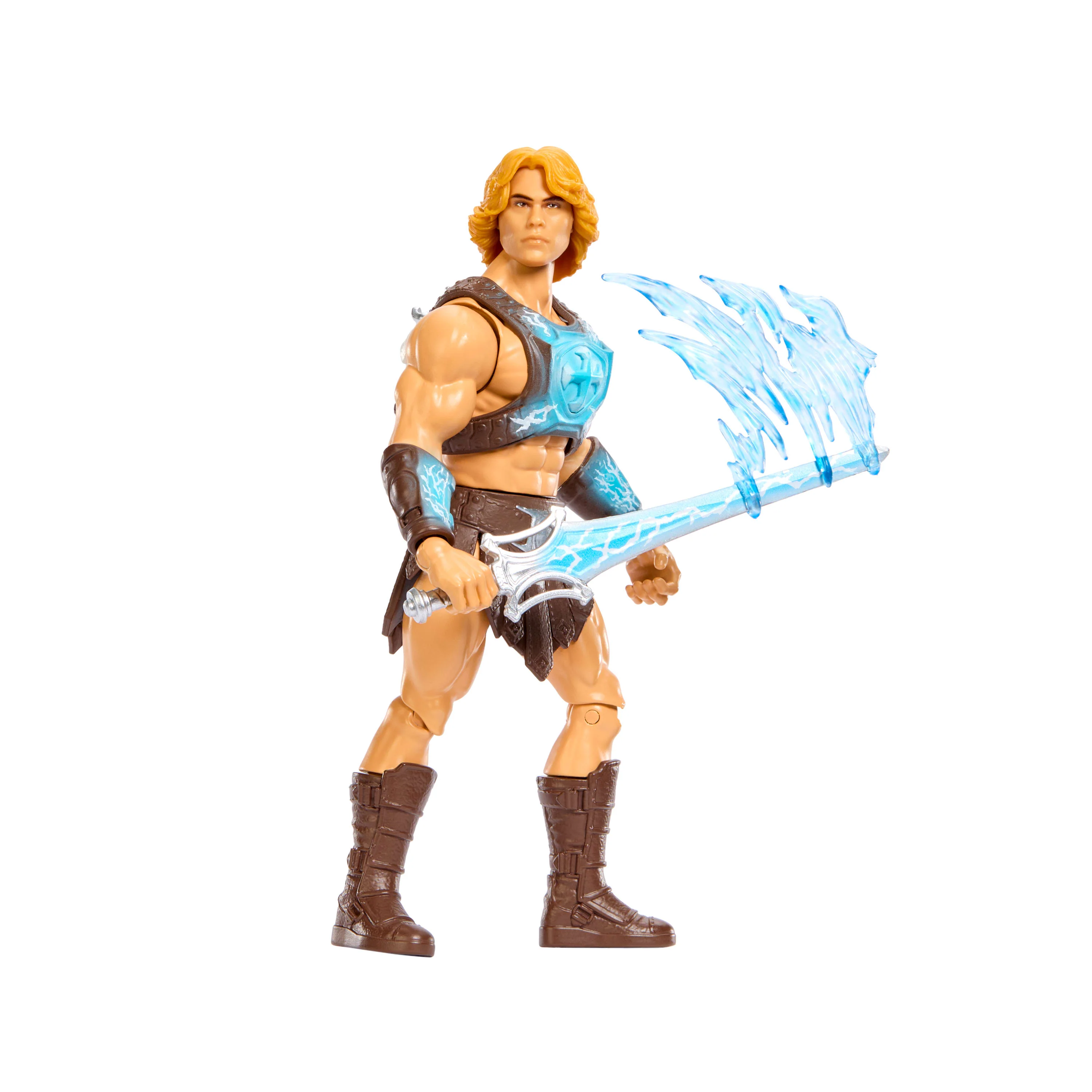 Masters Of The Universe He-Man Power Sword Slash Feature Figure Toy, 5.5 Inch Twist & Release Action - Image 5