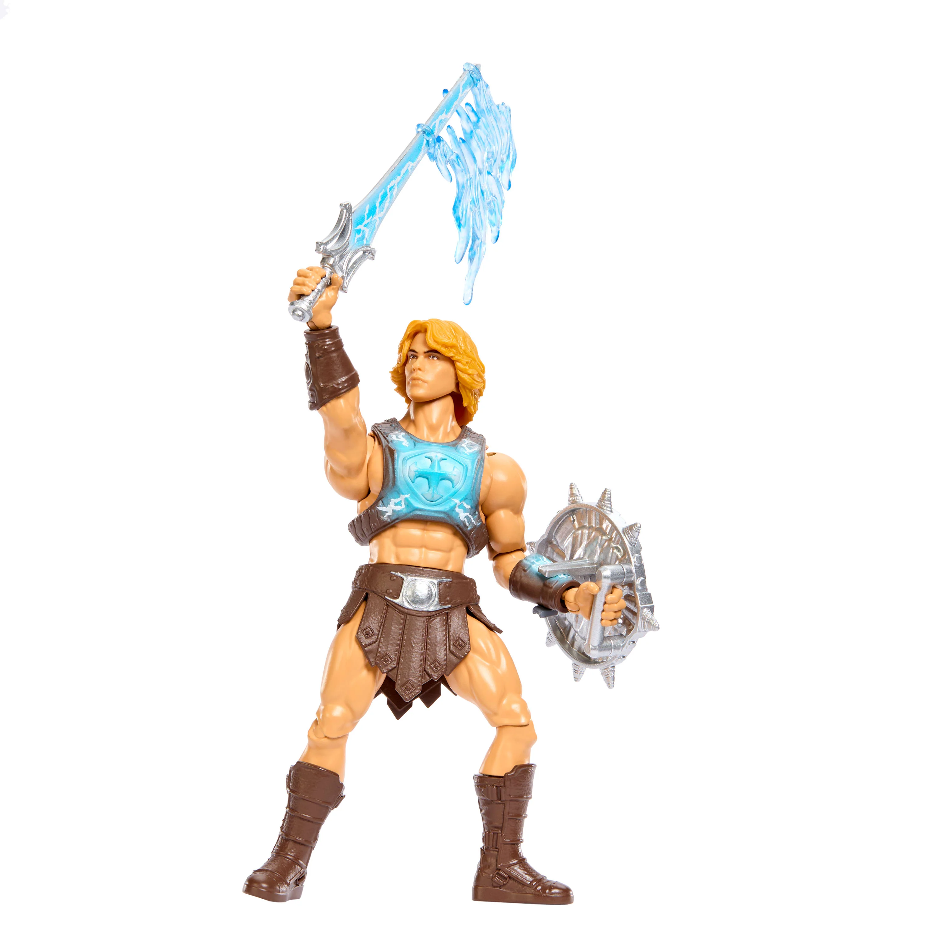 Masters Of The Universe He-Man Power Sword Slash Feature Figure Toy, 5.5 Inch Twist & Release Action - Image 6