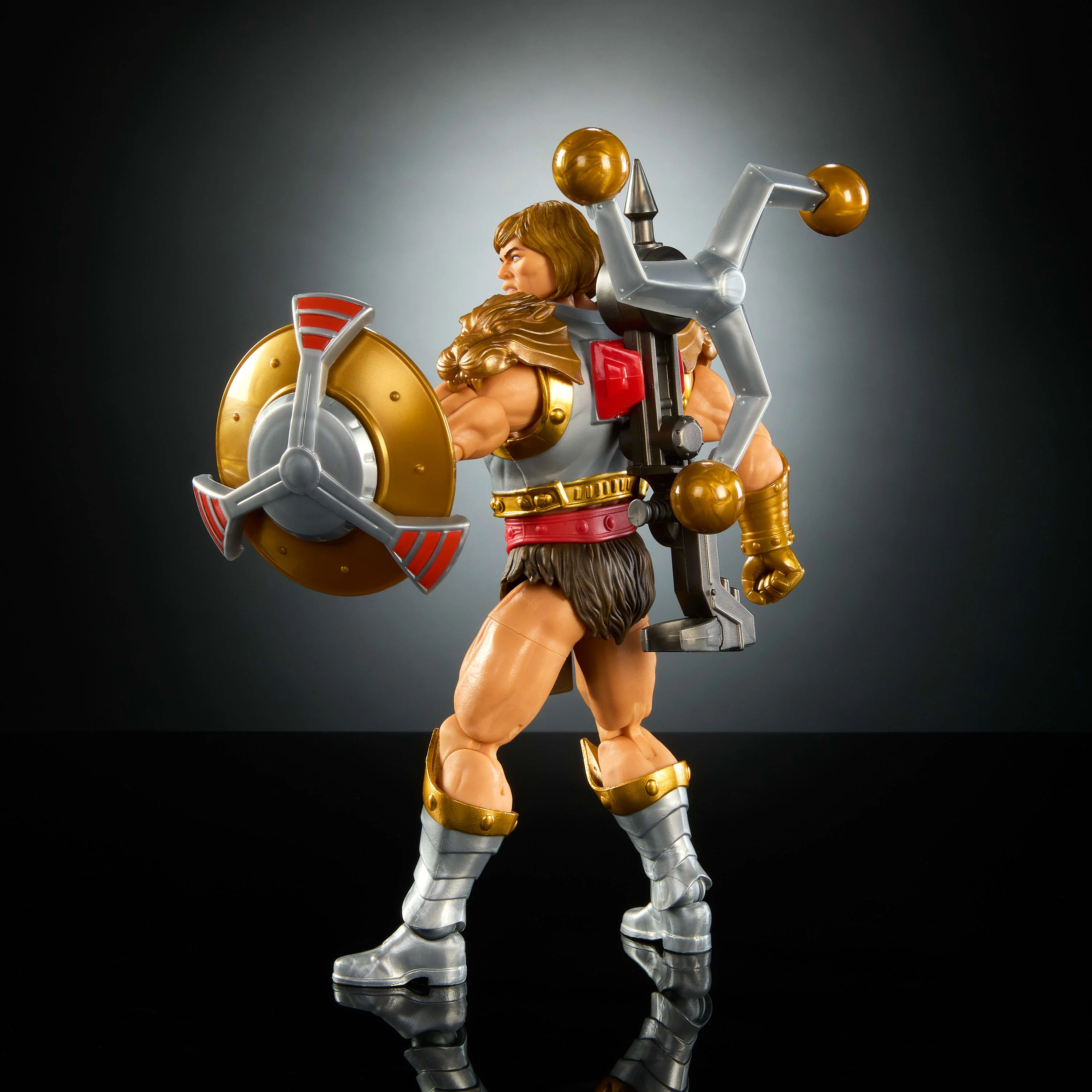 Masters Universe Masterverse New Eternia Flying Fists He-Man, MOTU Action Figure, 30 Articulations - Image 6