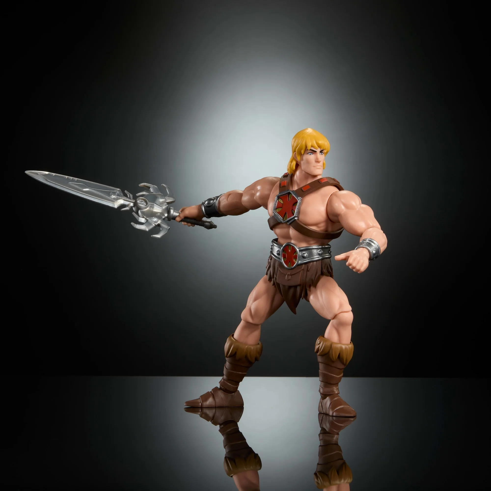 Masters Of The Universe Origins 200X Cartoon Collection He-Man Action Figure, MOTU 5.5 Inch Hero Toy - Image 5