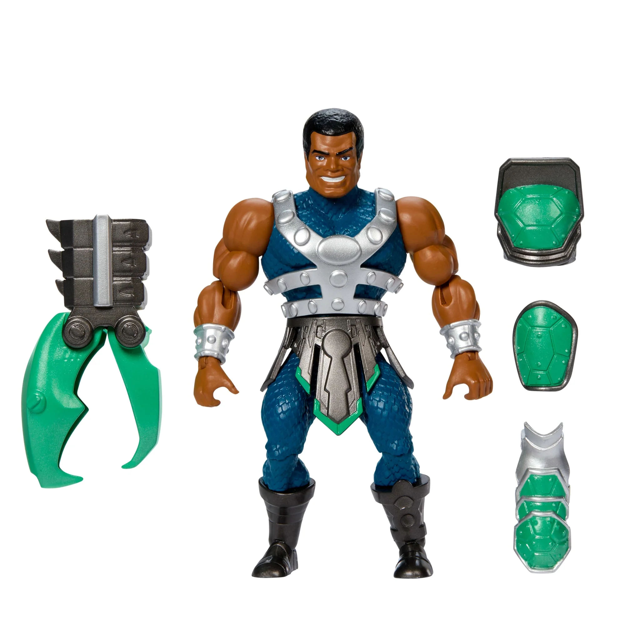 Masters of the Universe Tartarugas of Grayskull Figura de Ação Clamp Champ de 5.5 polegadas