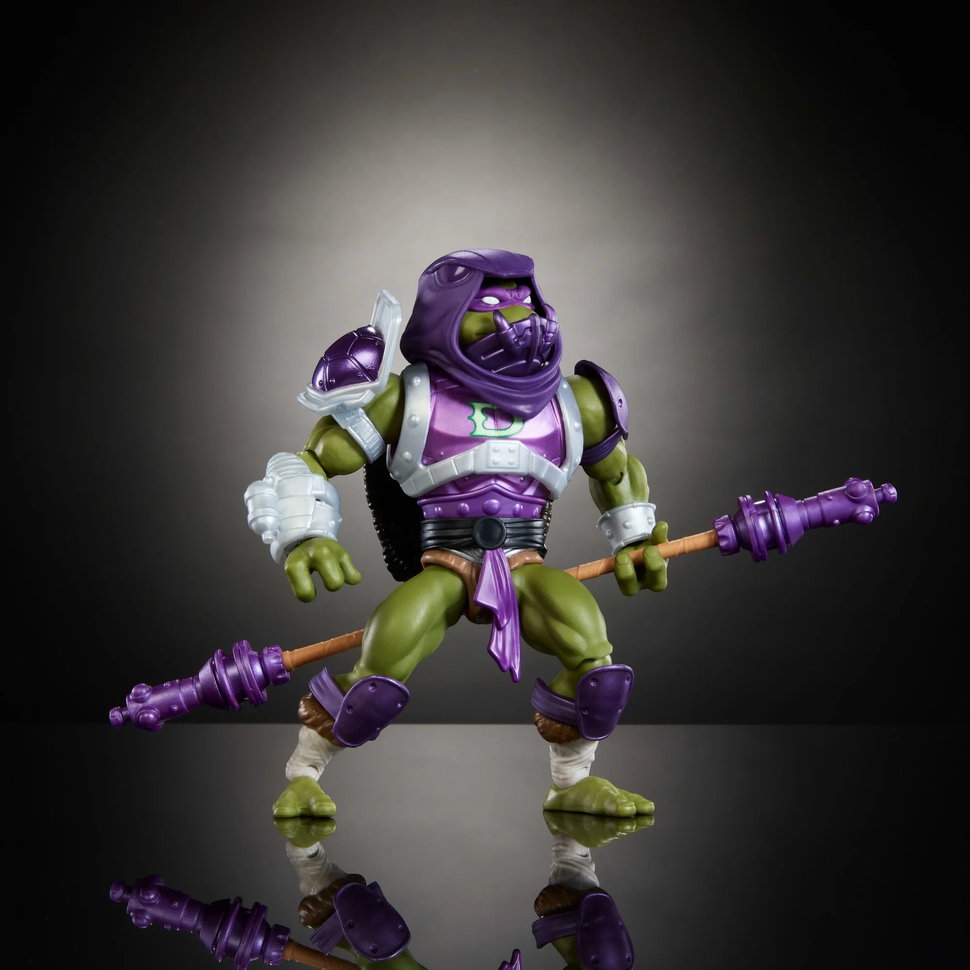 Masters of the Universe Tartarugas of Grayskull Figura de Ação Donatello de 5.5 pulgadas - Image 3