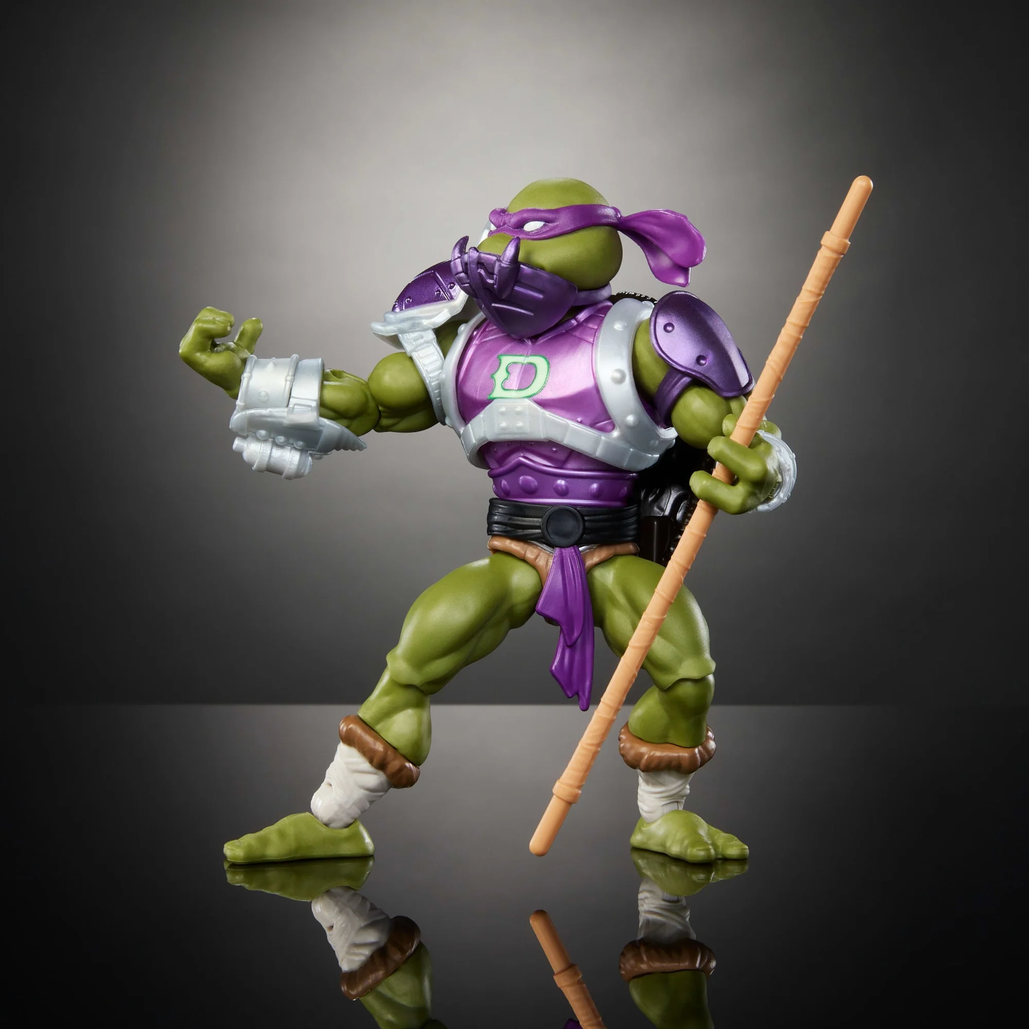 Masters of the Universe Turtles of Grayskull Figura de Acción Donatello de 5.5 pulgadas - Image 4