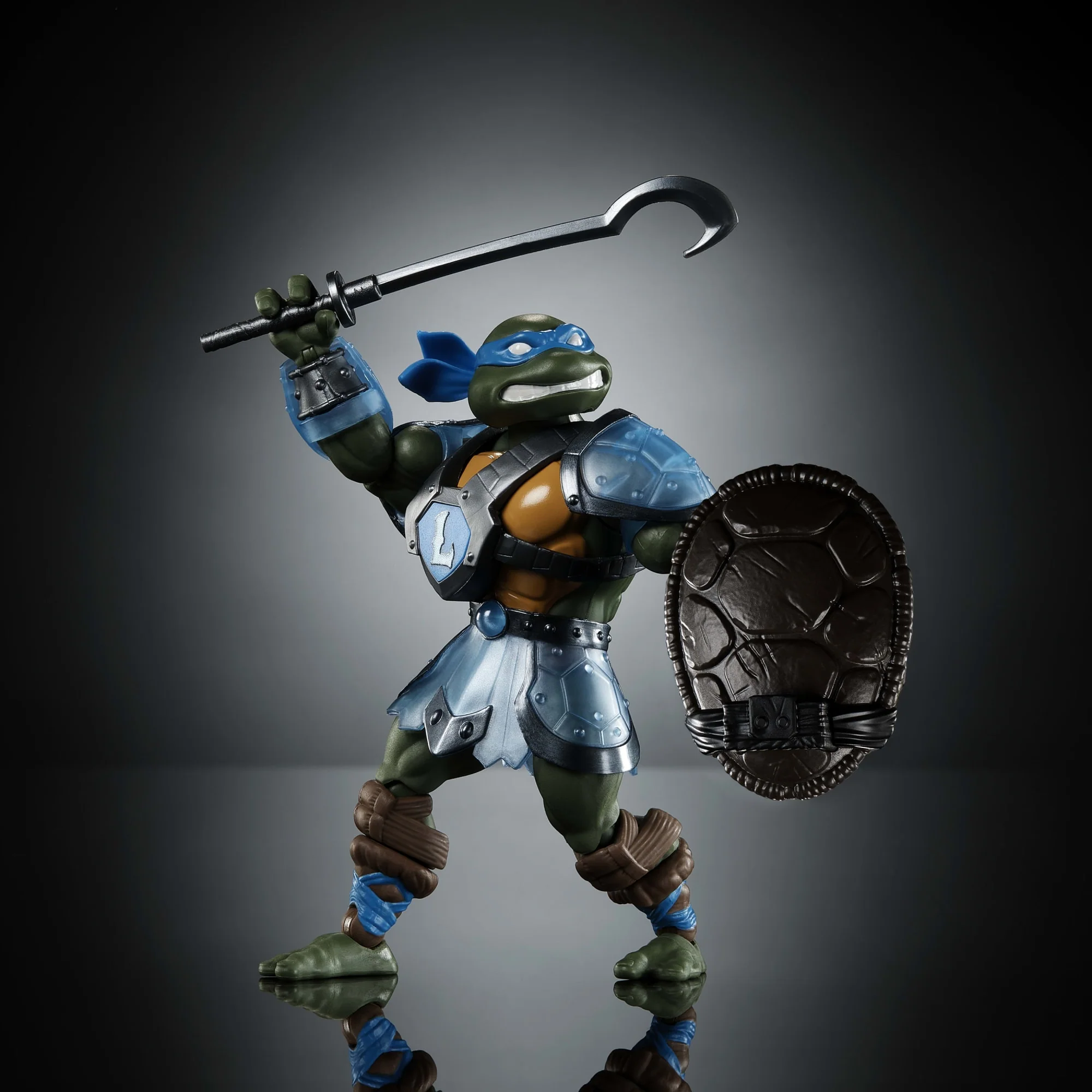 Masters of the Universe Turtles of Grayskull Figura de Acción Leonardo de 5.5 pulgadas - Image 5