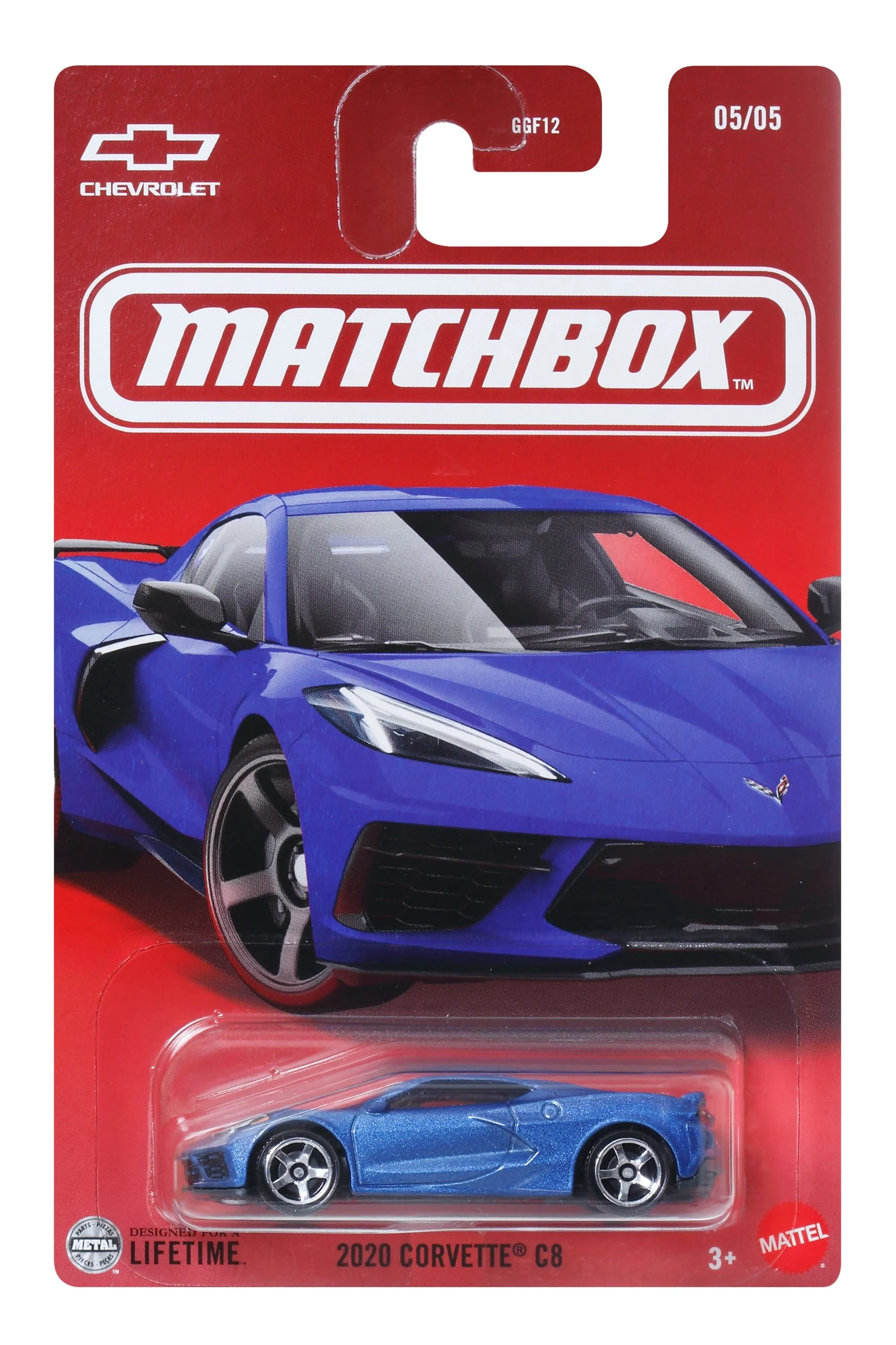 Matchbox Diecast Vehículo de Juguete 2020 Corvette - Image 4