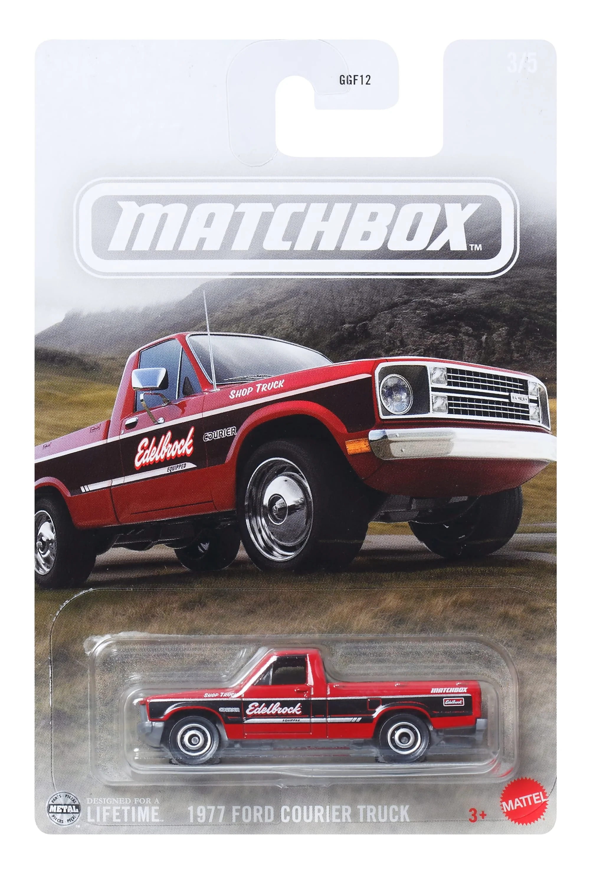 Matchbox Diecast Veículo de Brinquedo Ford Courier pickup - Image 4