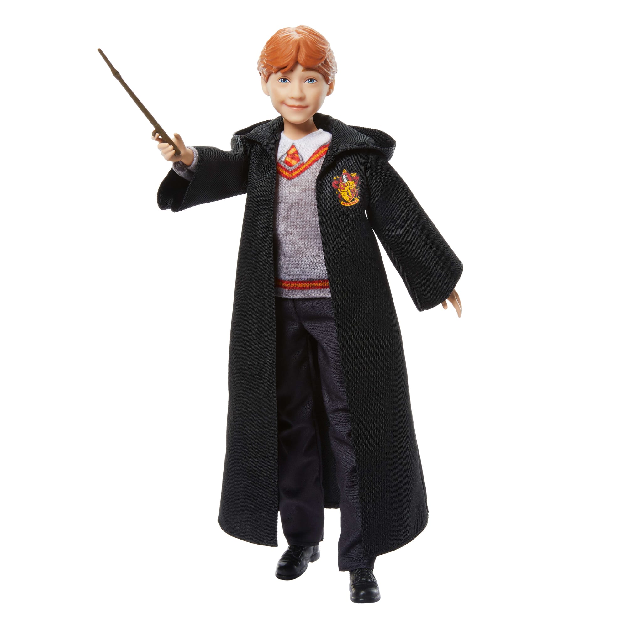 Ron Weasley Fashion Doll in Signature Hogwarts Uniform With Wand Accessory, inspired By The Movie - Image 2