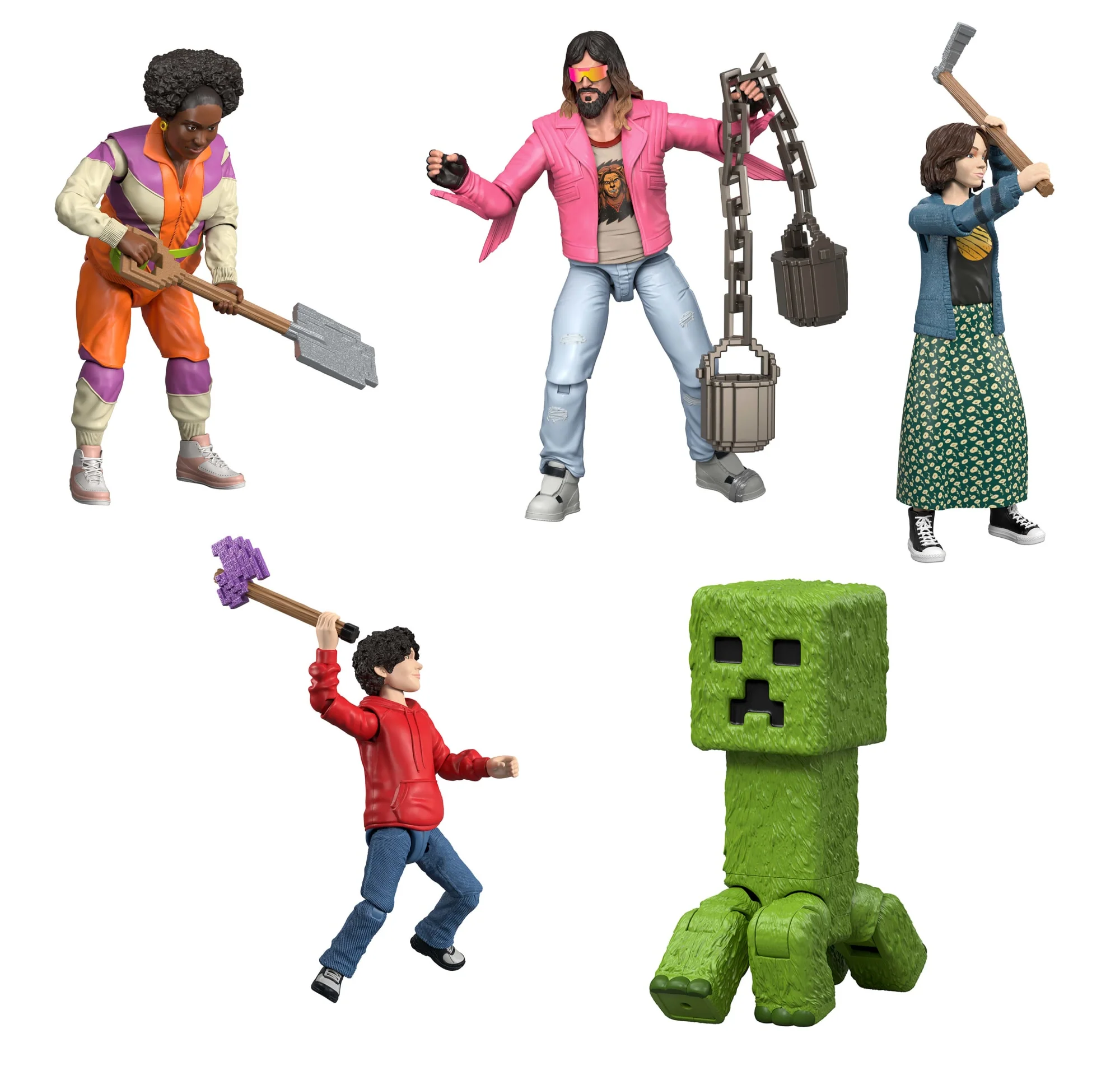 Minecraft Ultimate Movie Set With 8 Action Figures & 8 Accessories, inspired By A Minecraft Movie - Image 5