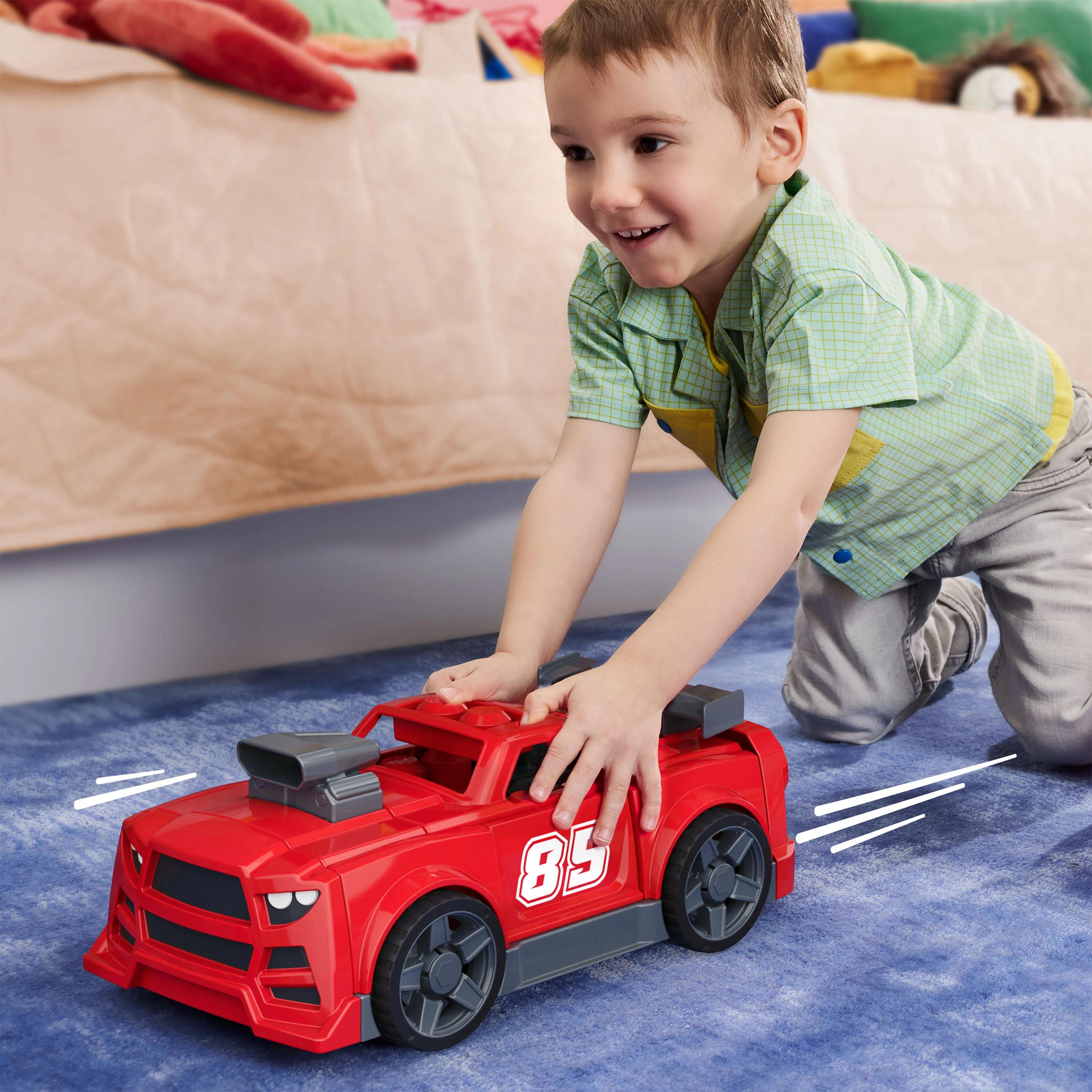 Mega Bloks Jogo de Construção 3 em 1 Carro Monte e Acelere - Image 5