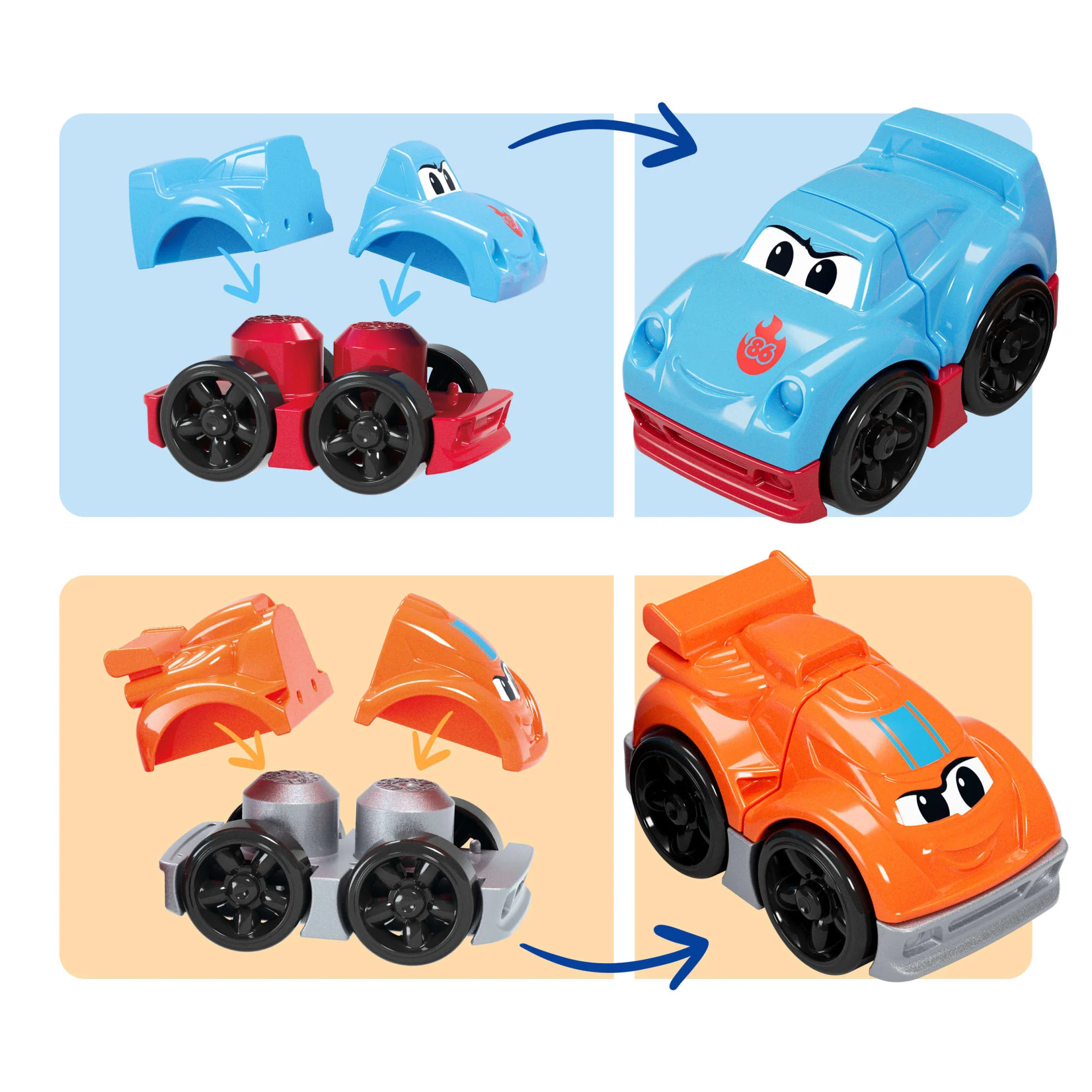 Mega Bloks Jogo de Construção Caminhão de corridas – Construa e corra! - Image 3