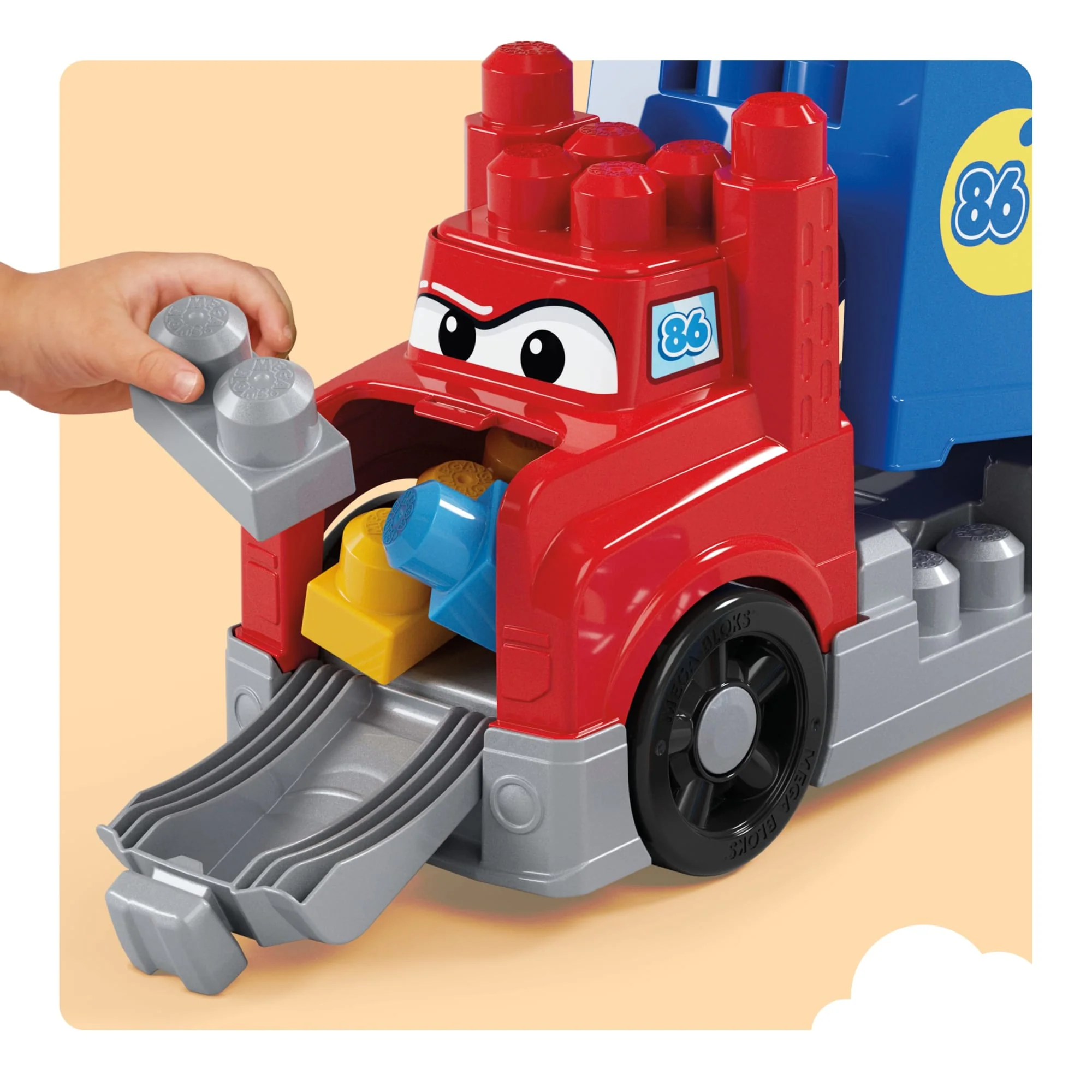 Mega Bloks Jogo de Construção Caminhão de corridas – Construa e corra! - Image 5