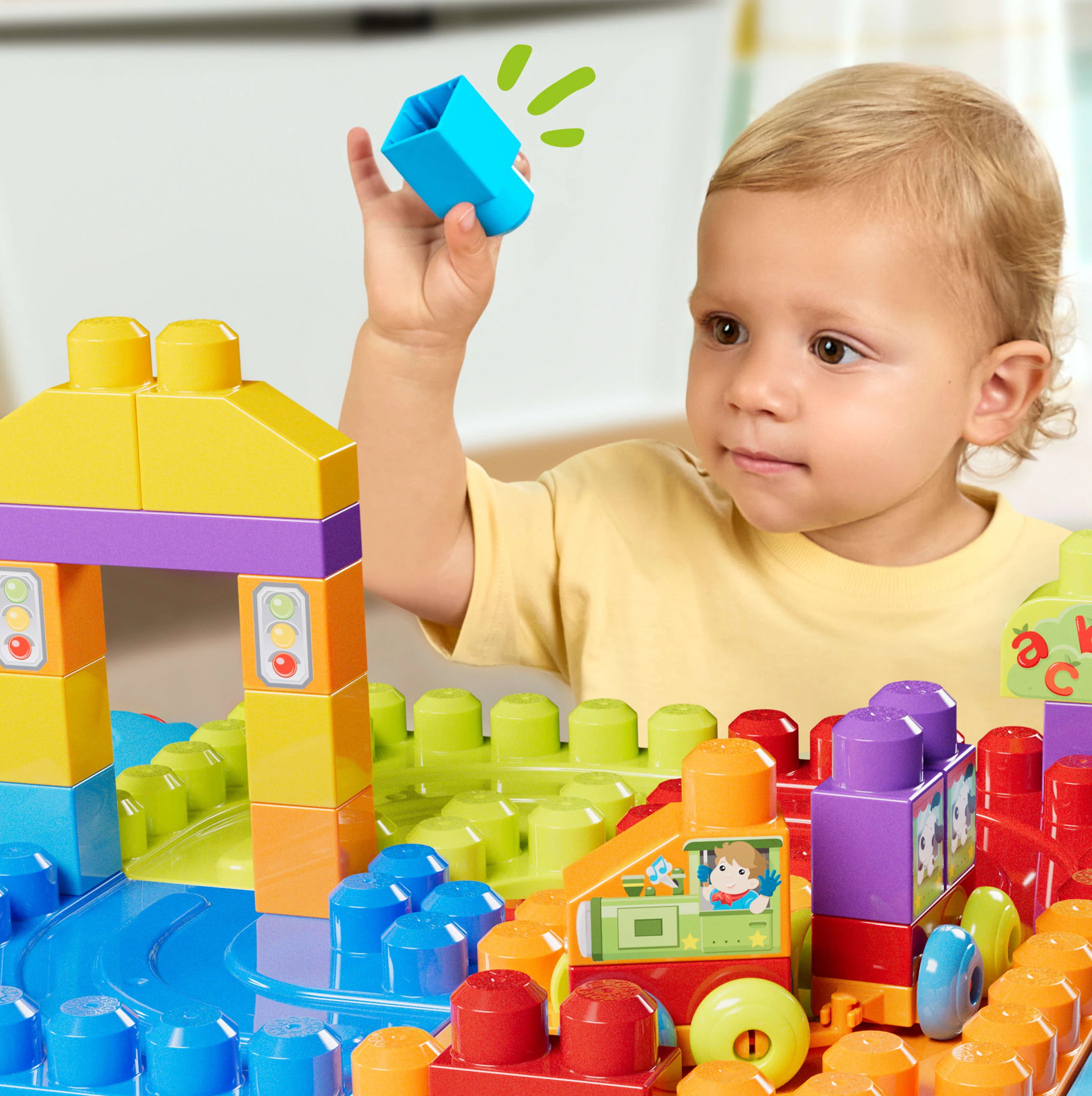 Mega Bloks Jogo de Construção Mesa Construa e Aprenda! - Image 3