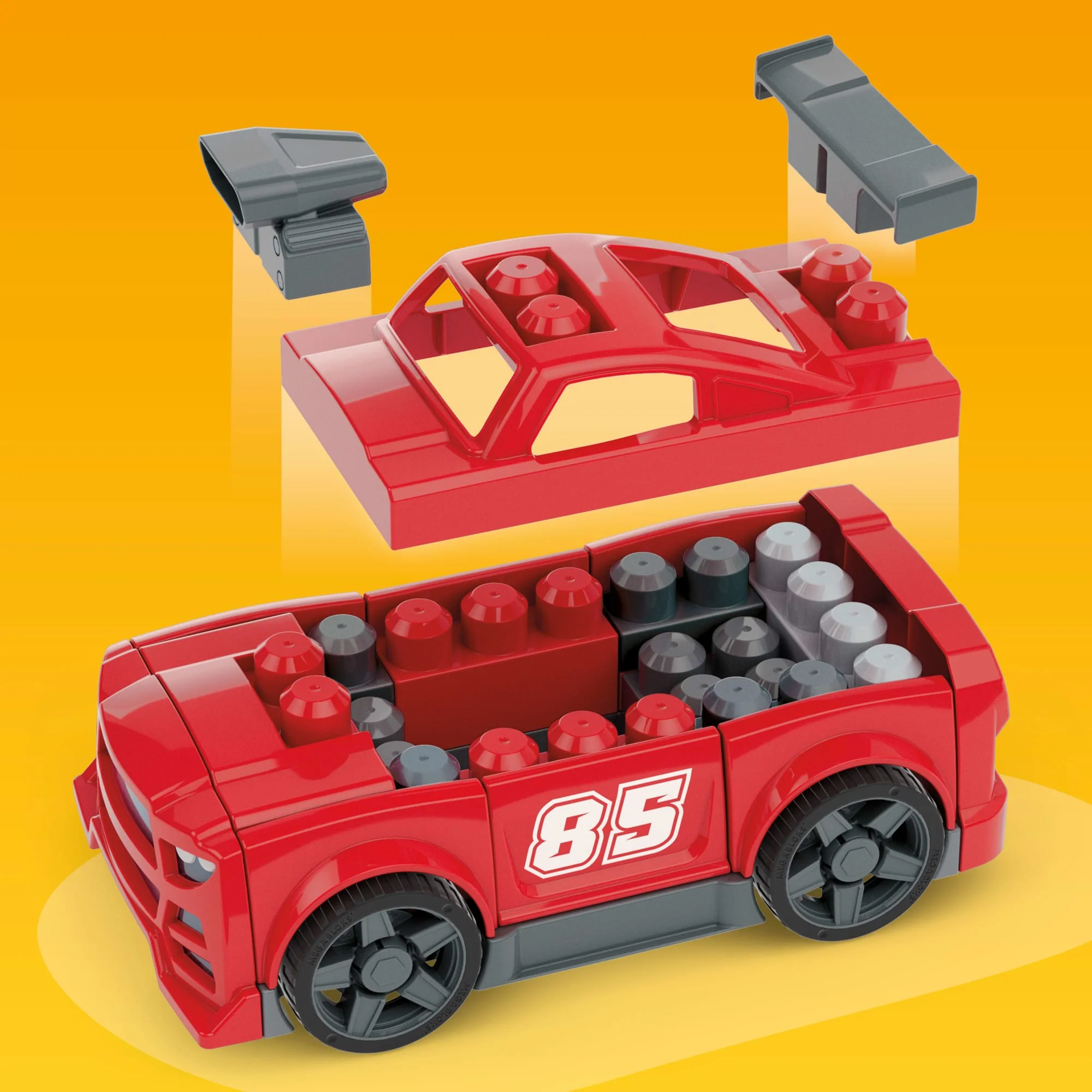 Mega Bloks Juguete de Construcción 3 en 1 Auto Arma y Acelera - Image 5