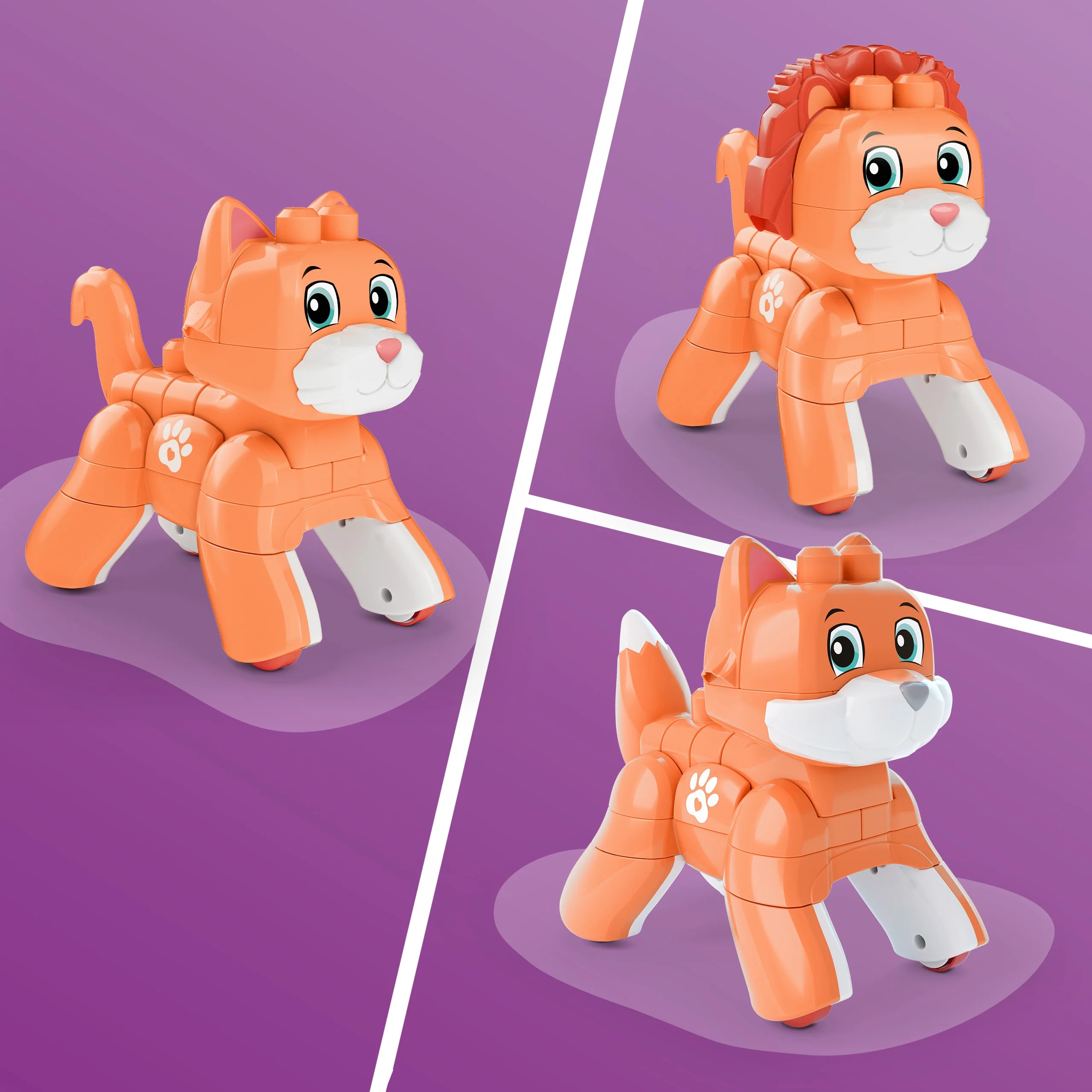 Mega Bloks Mon Chaton 3 en 1 à Construire - Image 3