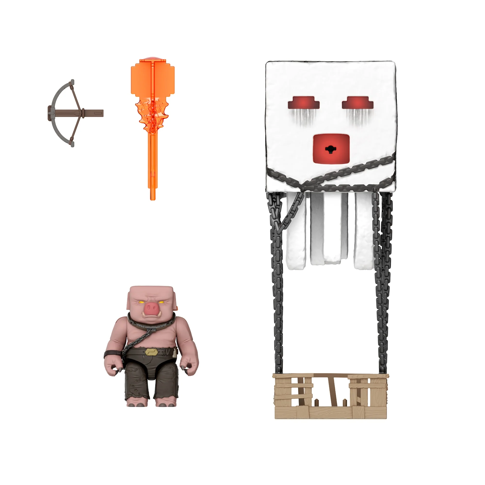 Minecraft – Coffret Figurines Artic. – Ghast Attaque de Boules de Feu - Image 3