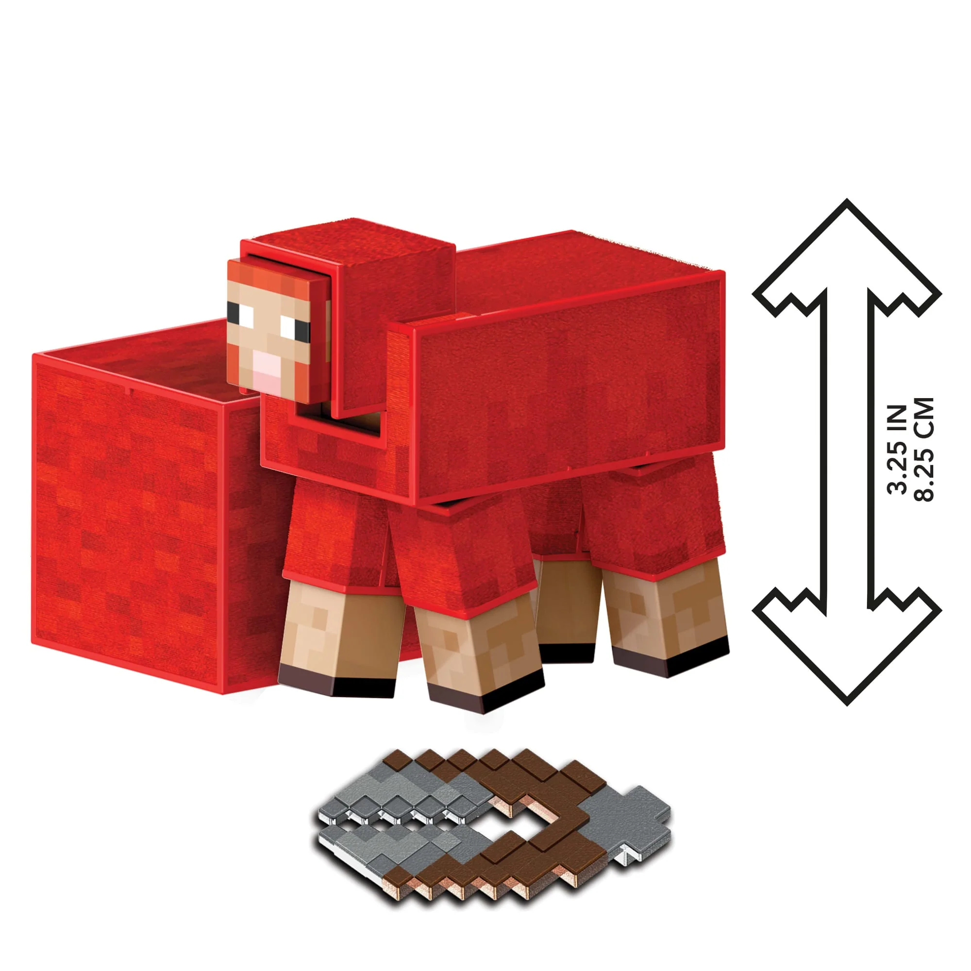 Minecraft Diamond Level Sheep Action Figure & 3 Accessories, 5.5-inch Collector Scale - Image 3
