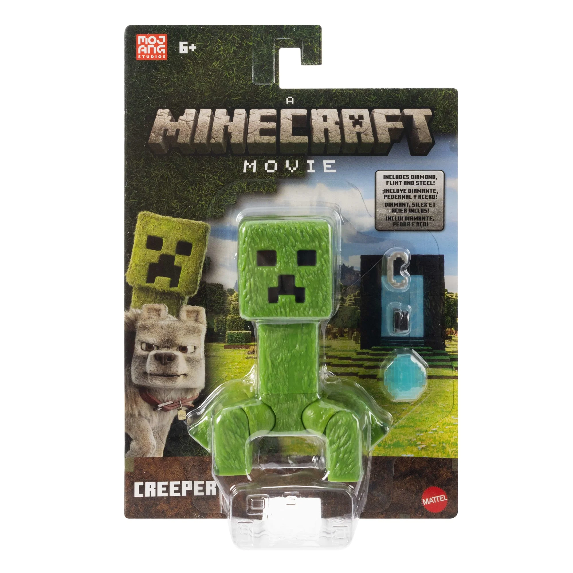 Minecraft o Filme Figura de Ação Creeper de 4 polegadas - Image 2