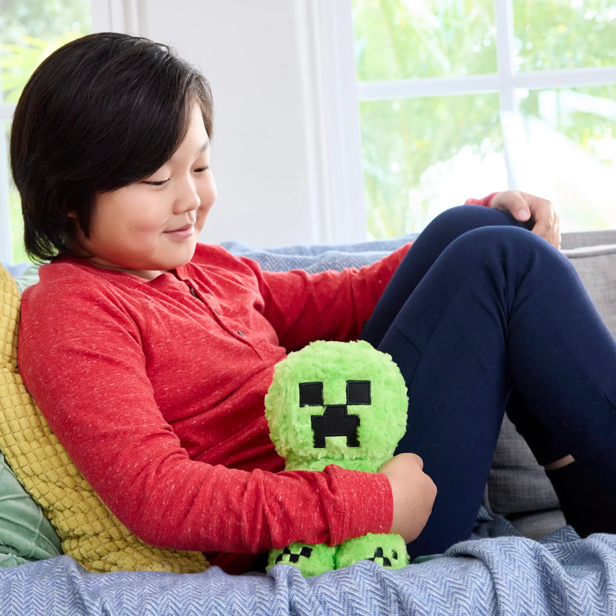 Minecraft-Peluche Creeper-Taille de 20 Cm à Collectionner - Image 2