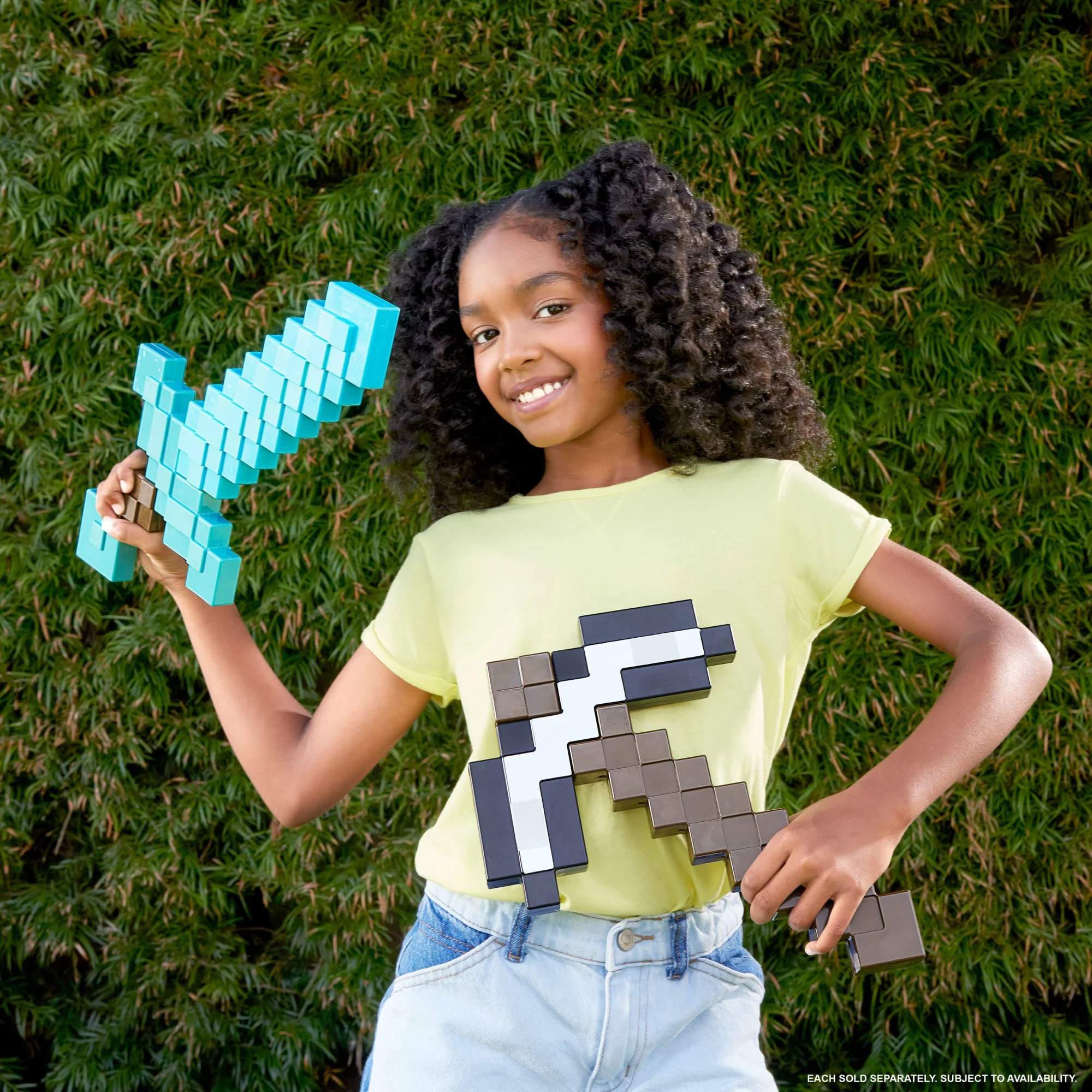 Minecraft Diamond Sword Battle Toy, Kid-Sized For Role-Play & Costumes, Inspired By The Video Game - Image 2