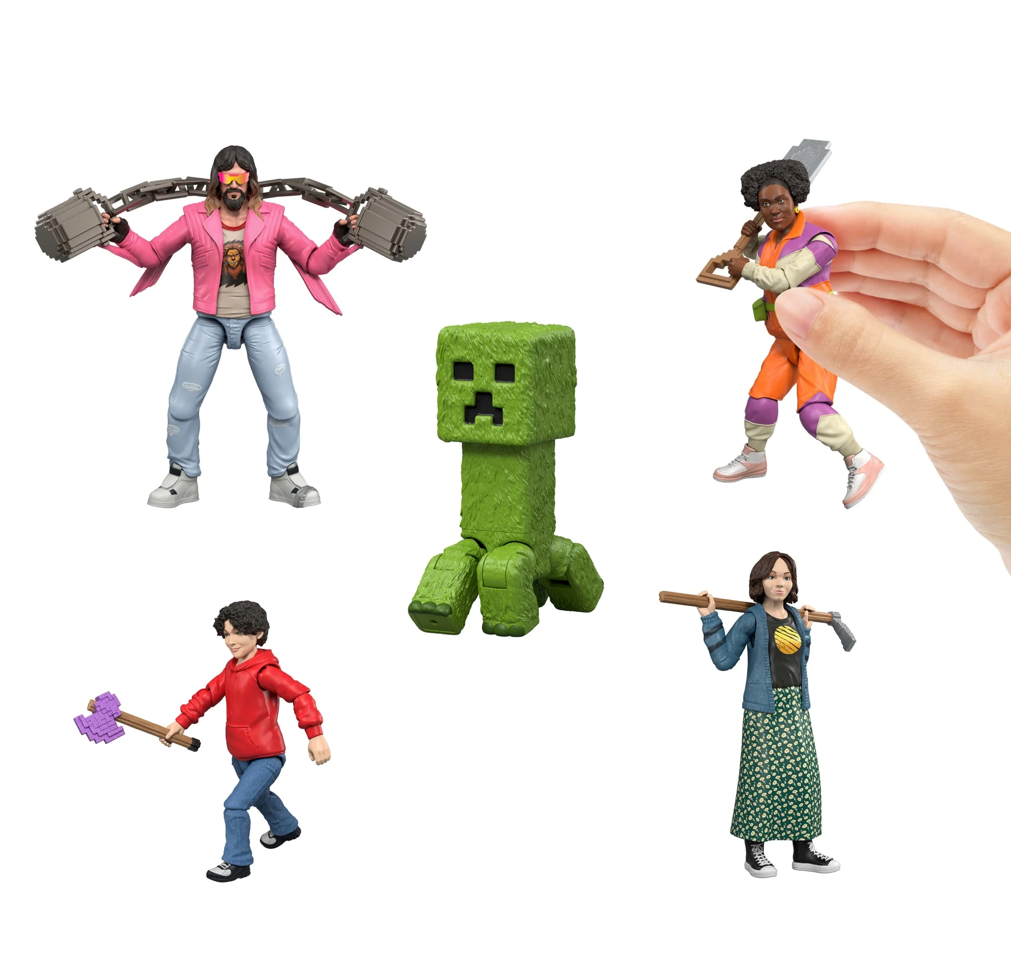 Minecraft Ultimate Movie Set With 8 Action Figures & 8 Accessories, Inspired By A Minecraft Movie - Image 3