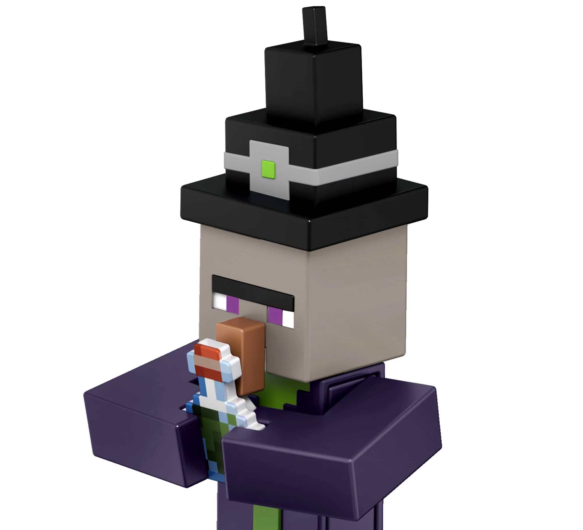 Minecraft Vanilla Figura de Ação Bruxa 3.25" - Image 6