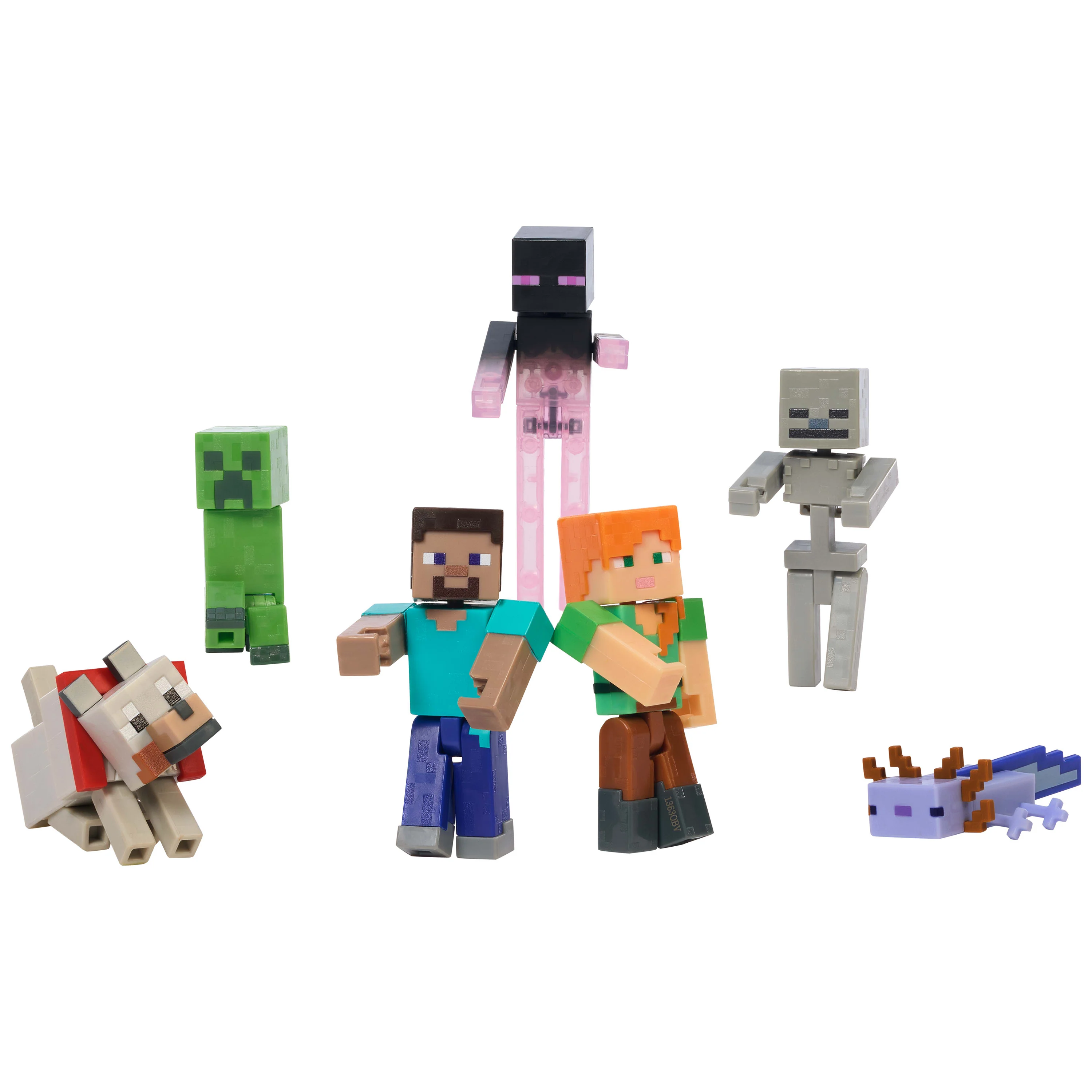 Minecraft Vanilla Figura de Accion Paquete Constructor de Mundos de 3.25 pulgadas - Image 4