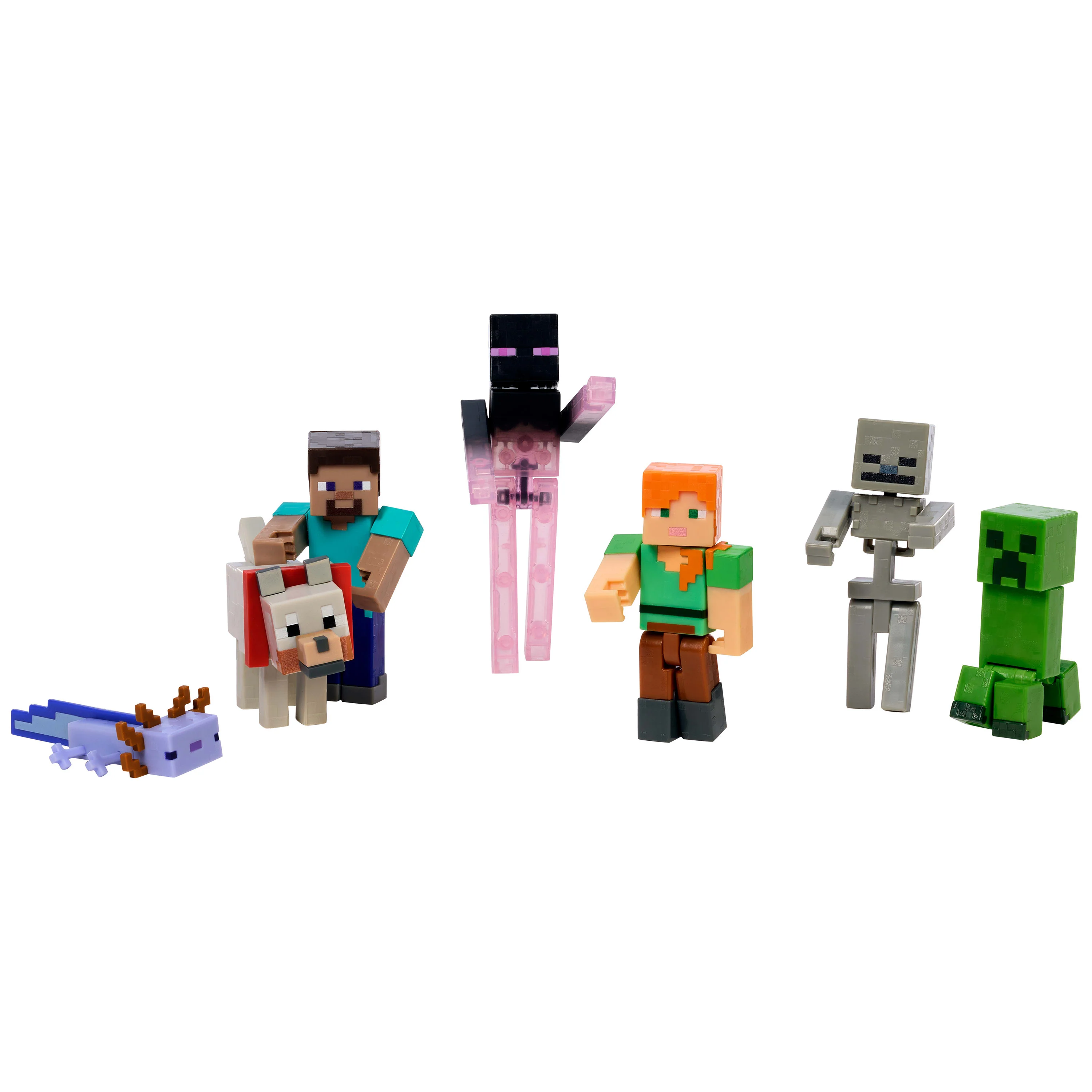 Minecraft Vanilla Figura de Accion Paquete Constructor de Mundos de 3.25 pulgadas - Image 5