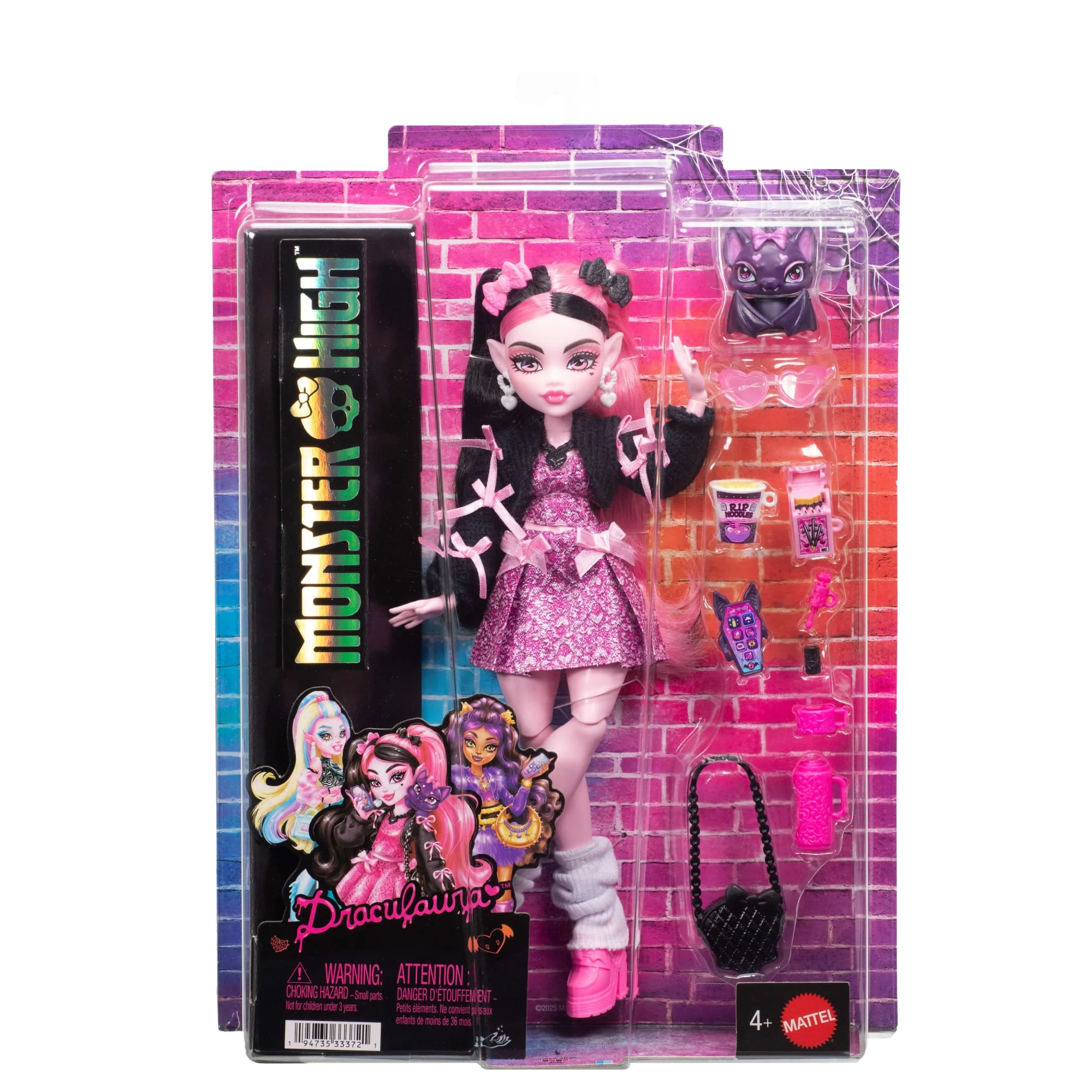 Monster High Boneca Monster high boneca looks monstruoso draculaura - Image 6