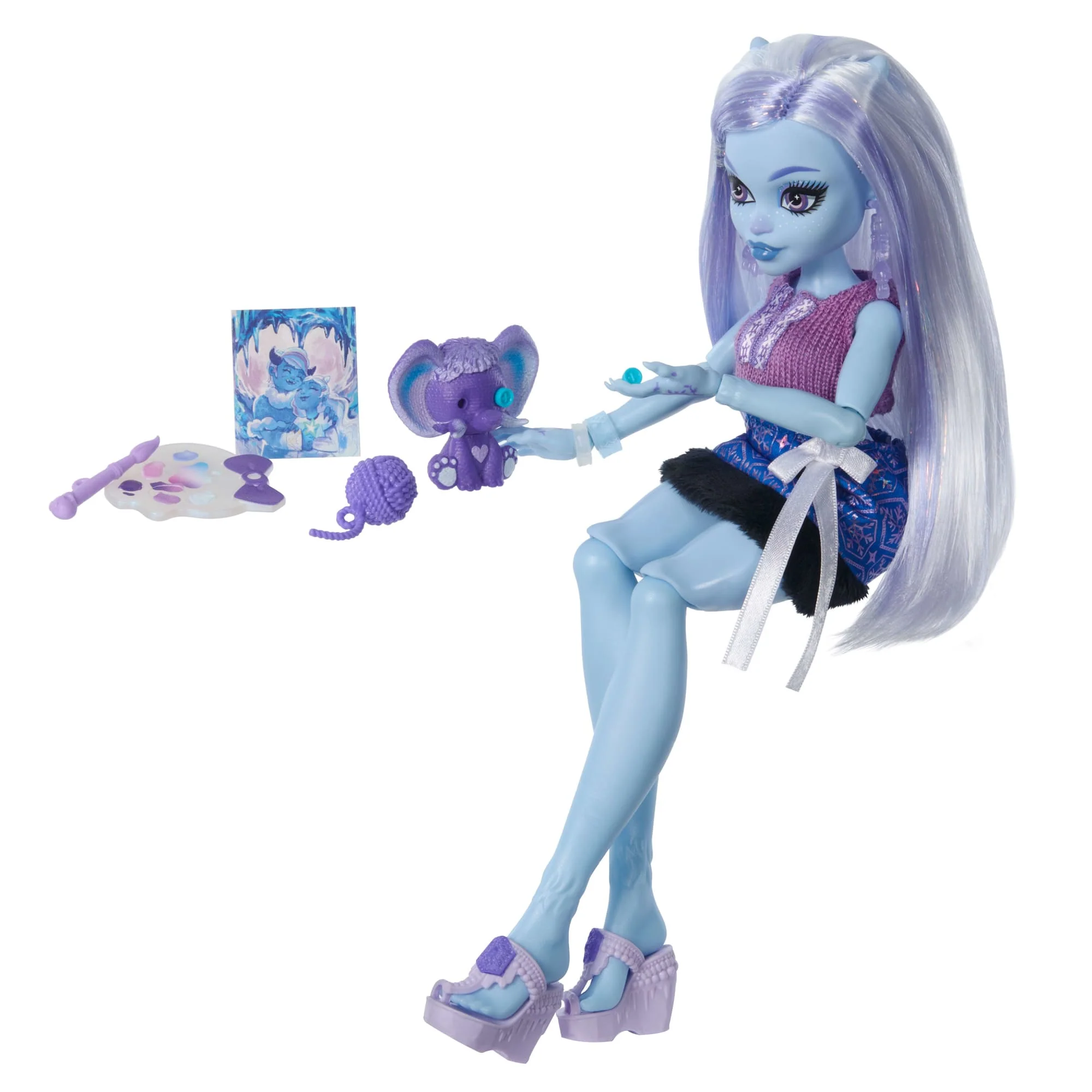Monster High-Poupée Abbey Bominable Secrets de Beauté Terreur & Bien-Être - Image 4