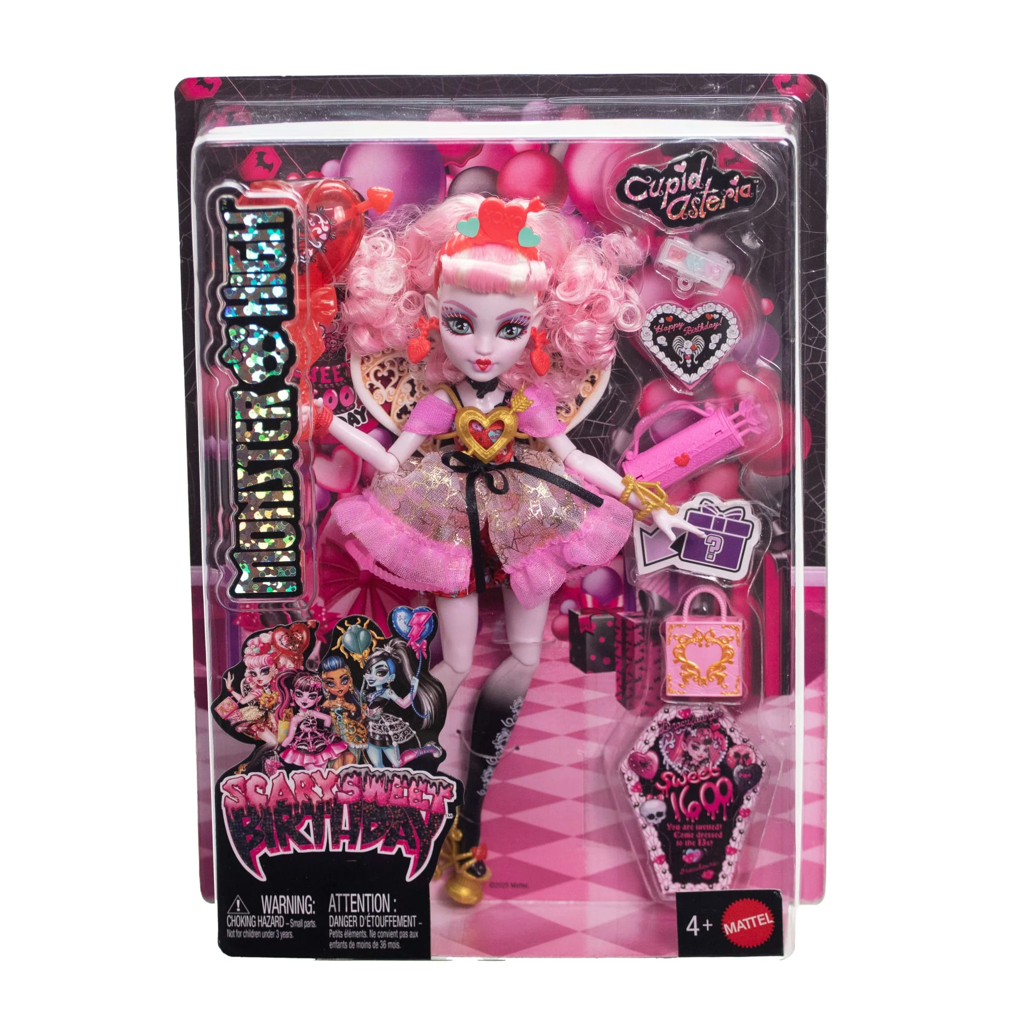 Monster High Muñeca Cumpleaños Draculaura 1600 Cupid - Image 6