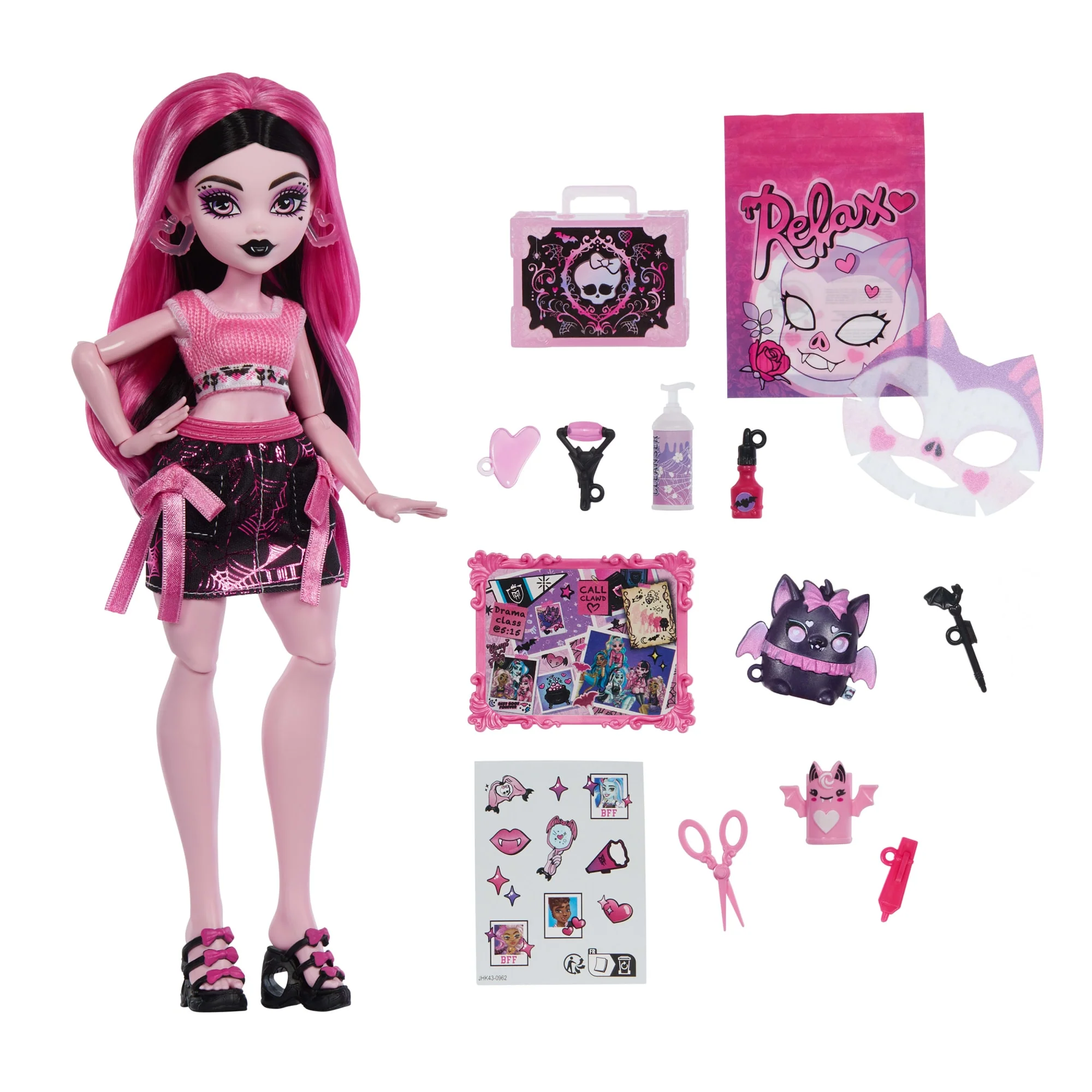 Monster High Muñeca Self-Scare Secrets Draculaura - Image 2