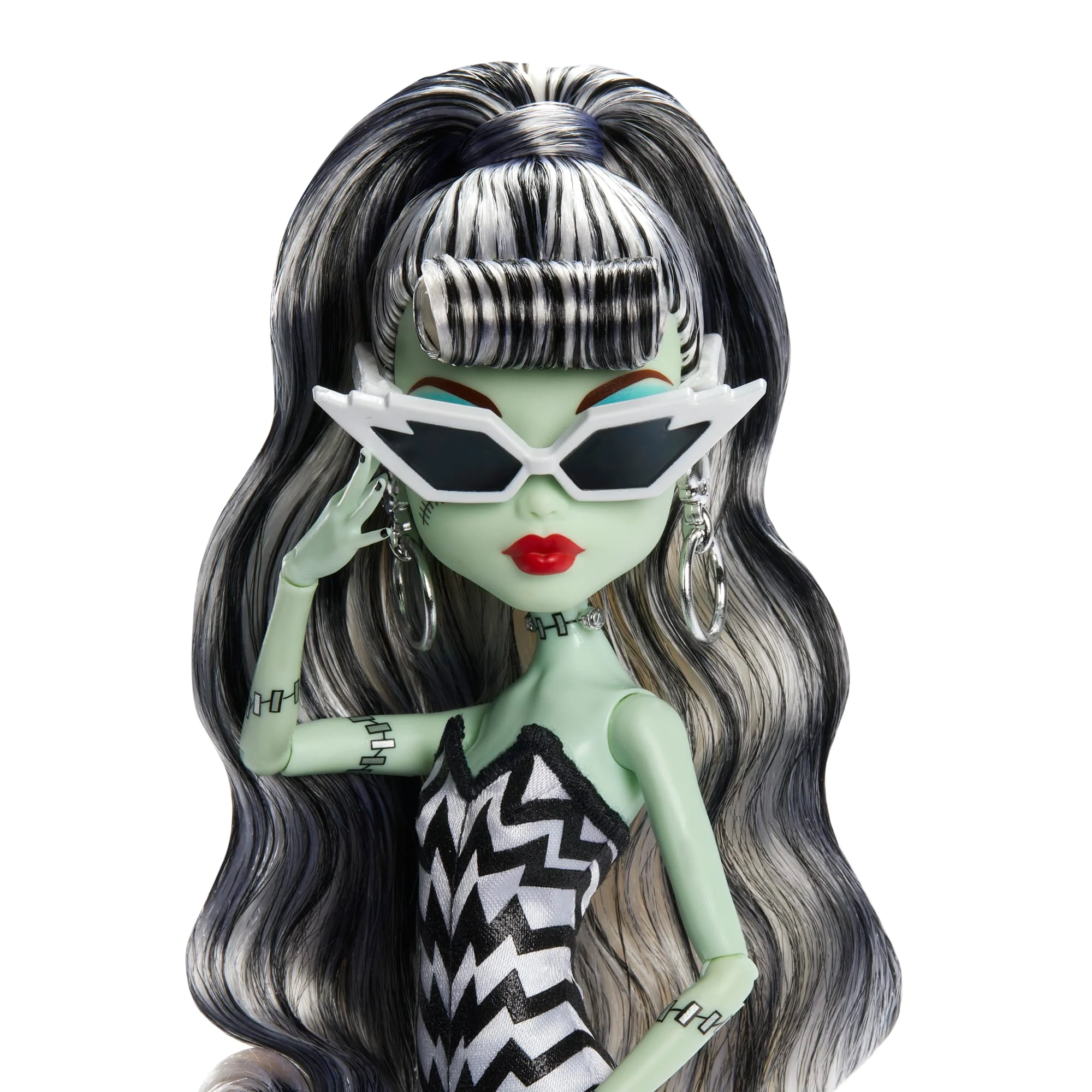 Monster High-Poupée Frankie Stein Barbie-Maillot de Bain et Robe Noire - Image 2