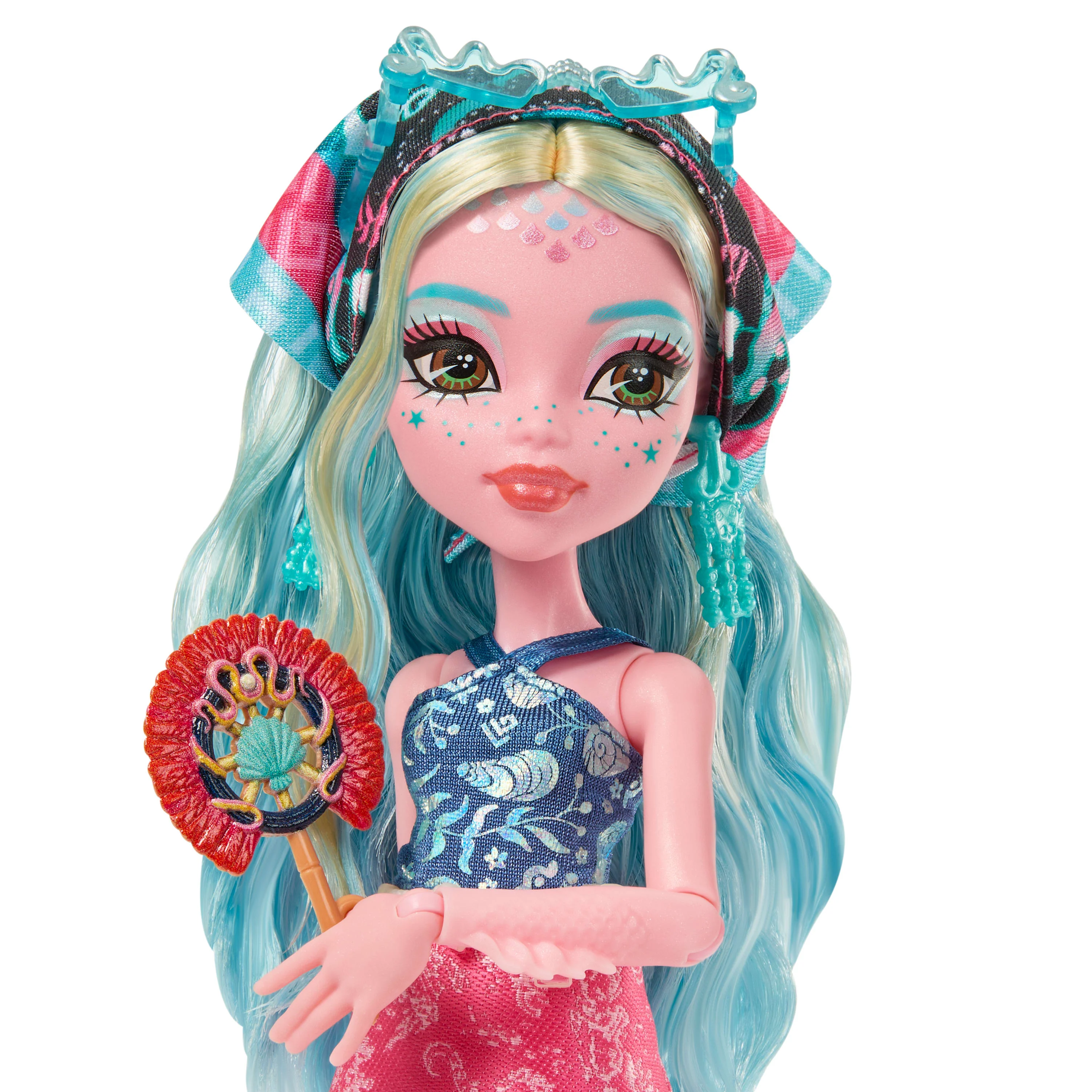 Monster High Skulltimate Secrets Gore-Geous Oasis Playset, Lagoona Blue Doll And Accessories - Image 3