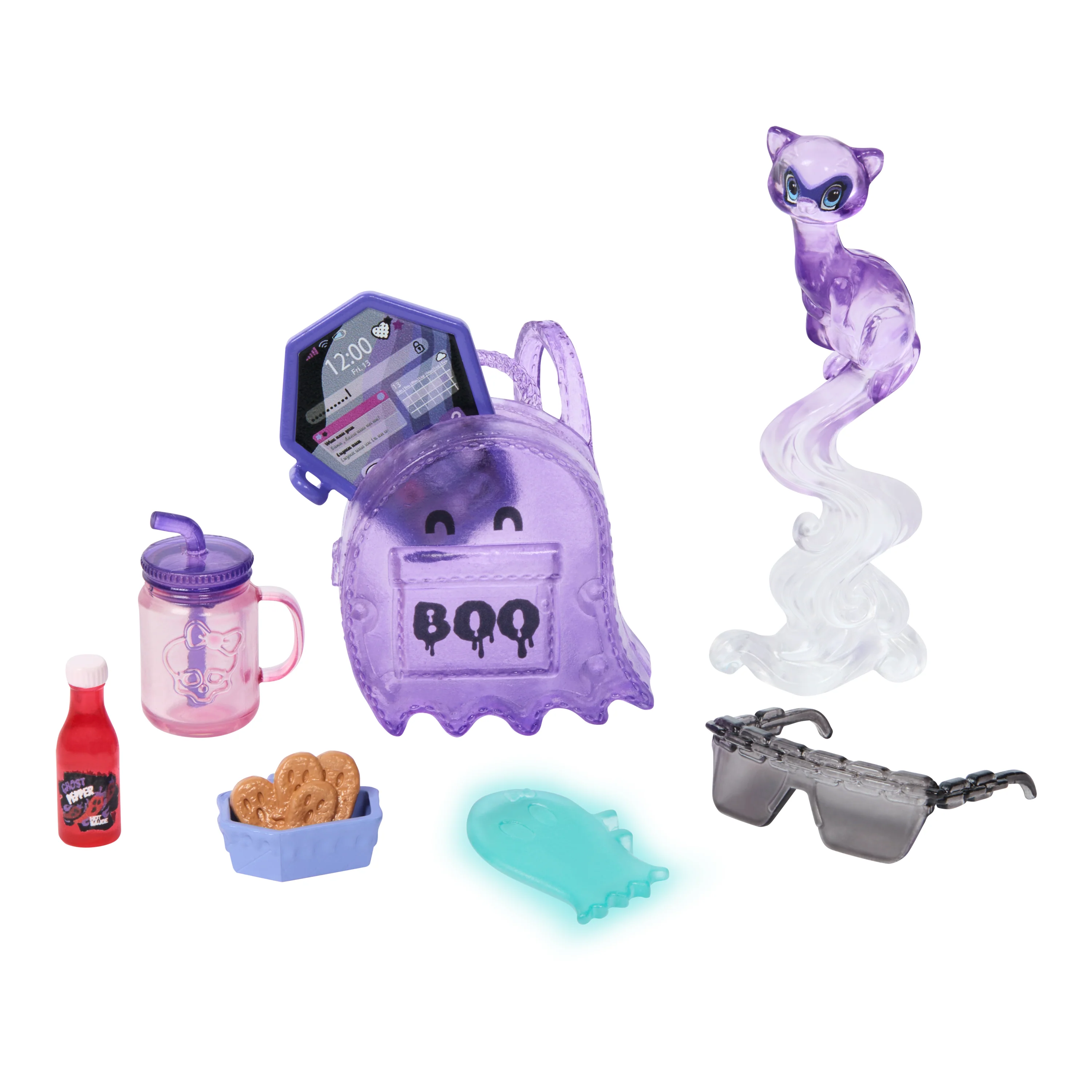 Monster High Spectra Vondergeist Fashion Doll With Pet Ferret Rhuen And Accessories - Image 3