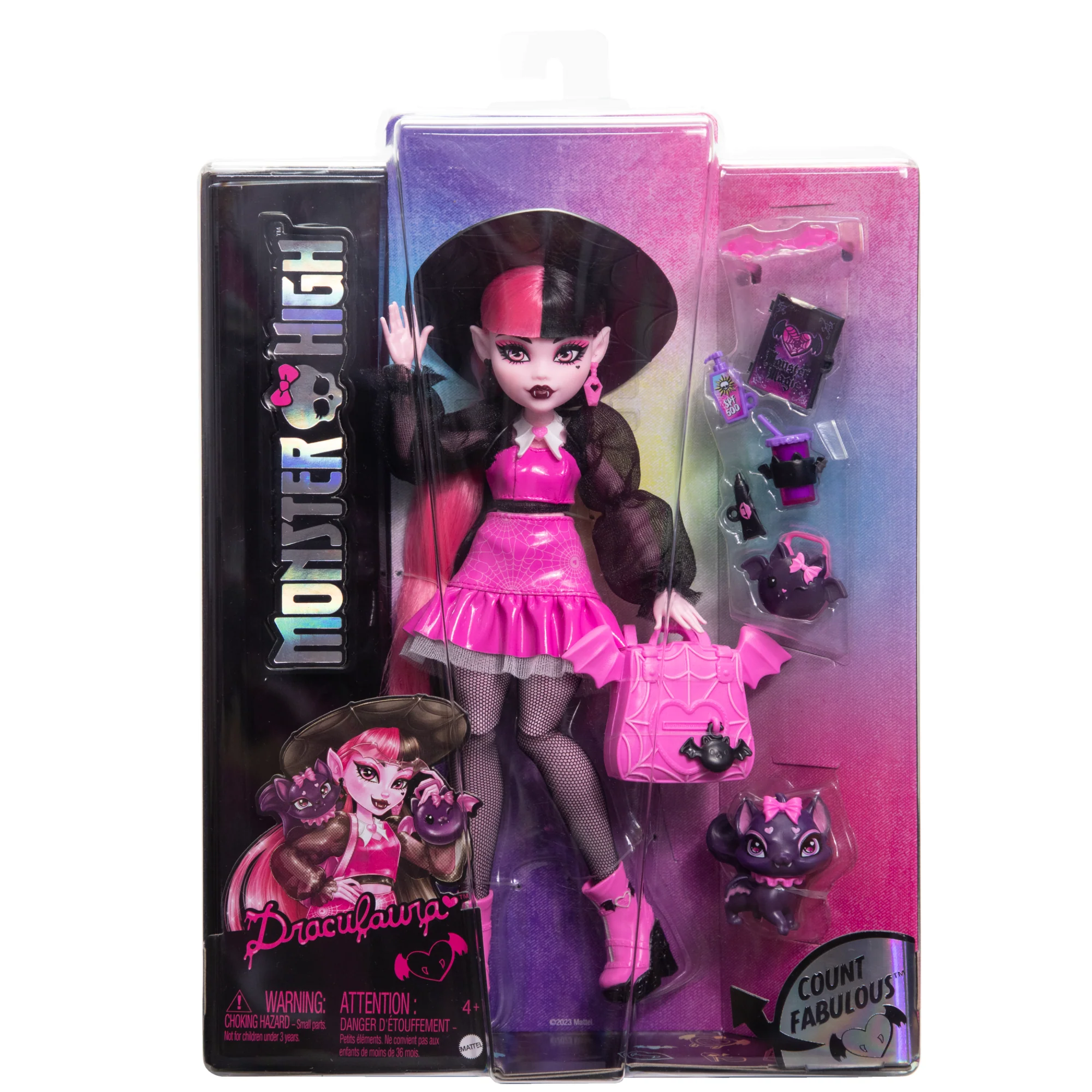 Monster High Poupée Mode Draculaura Avec Comte Fabuleux, Access. - Image 6