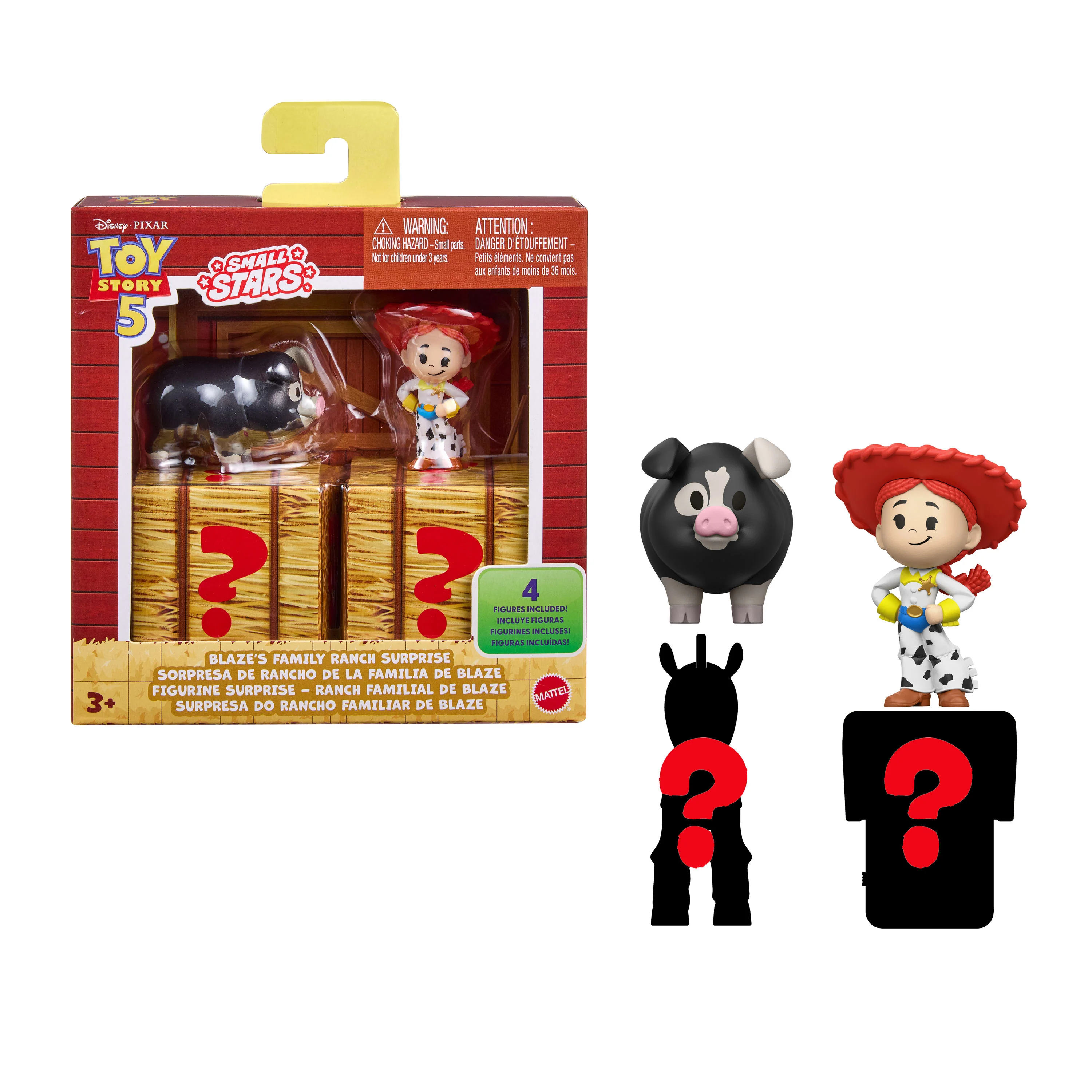 Pixar Toy Story 5 Figura Mini Colecionável Estrelinhas Pacote de Rancho