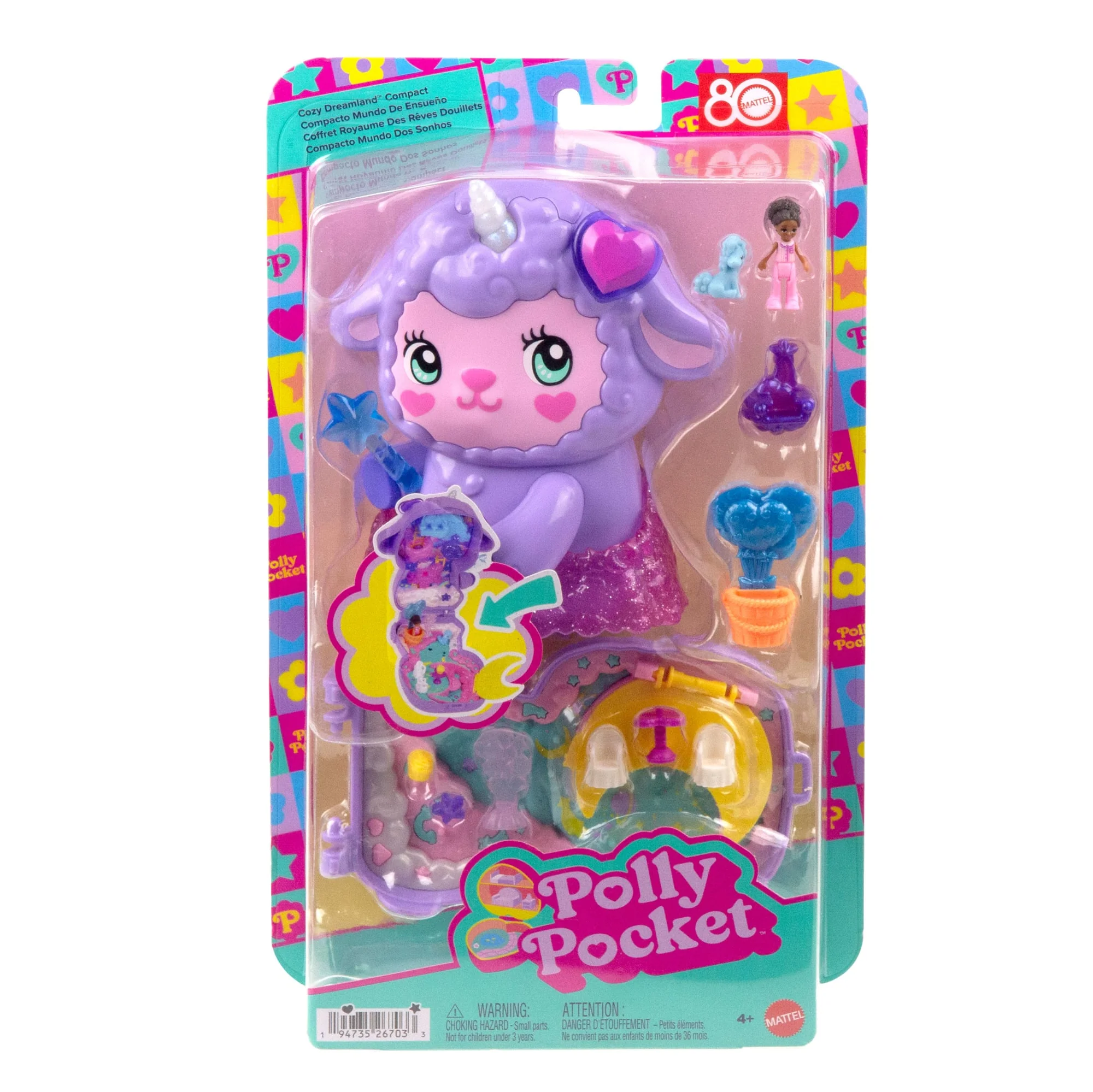 Polly Pocket Coffret Au Pays des Rêves Mini-Figurine et Licorne - Image 6