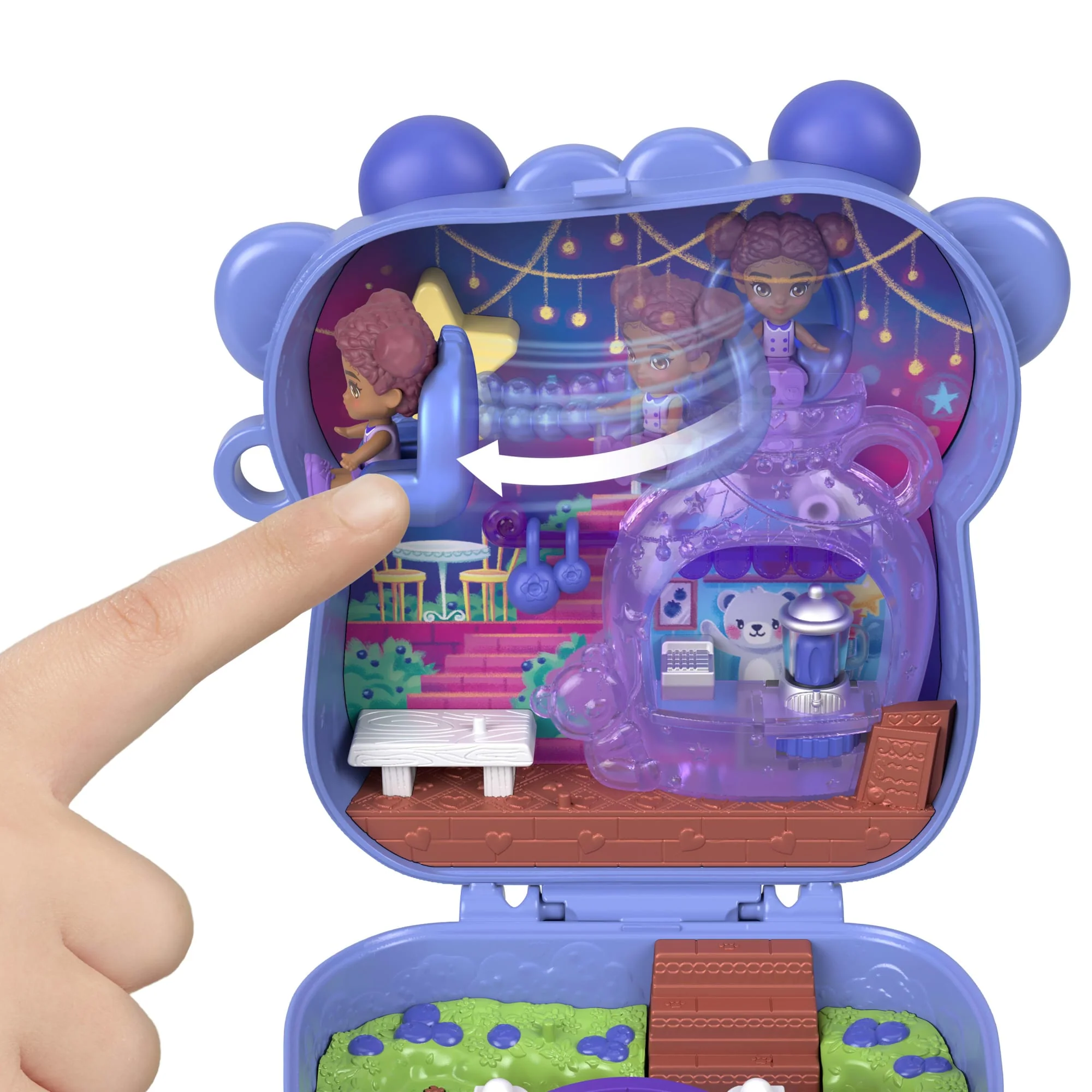 Polly Pocket-Coffret Oursons et Myrtilles-Jouet de Voyage - Image 2