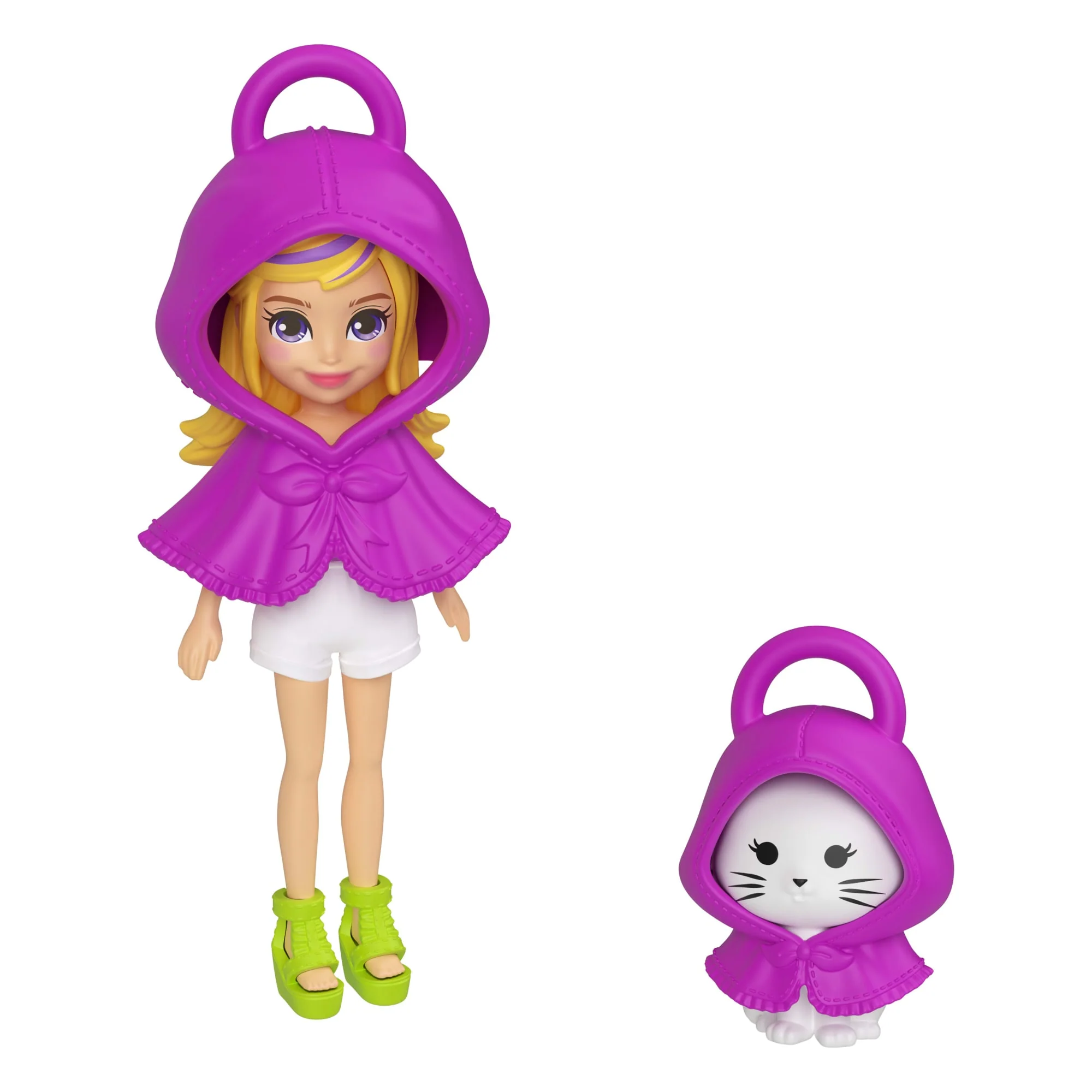 Polly Pocket Dolls & Pets, Keychain Style Kit, Fruit Fashions And Charm Accessories - Image 3