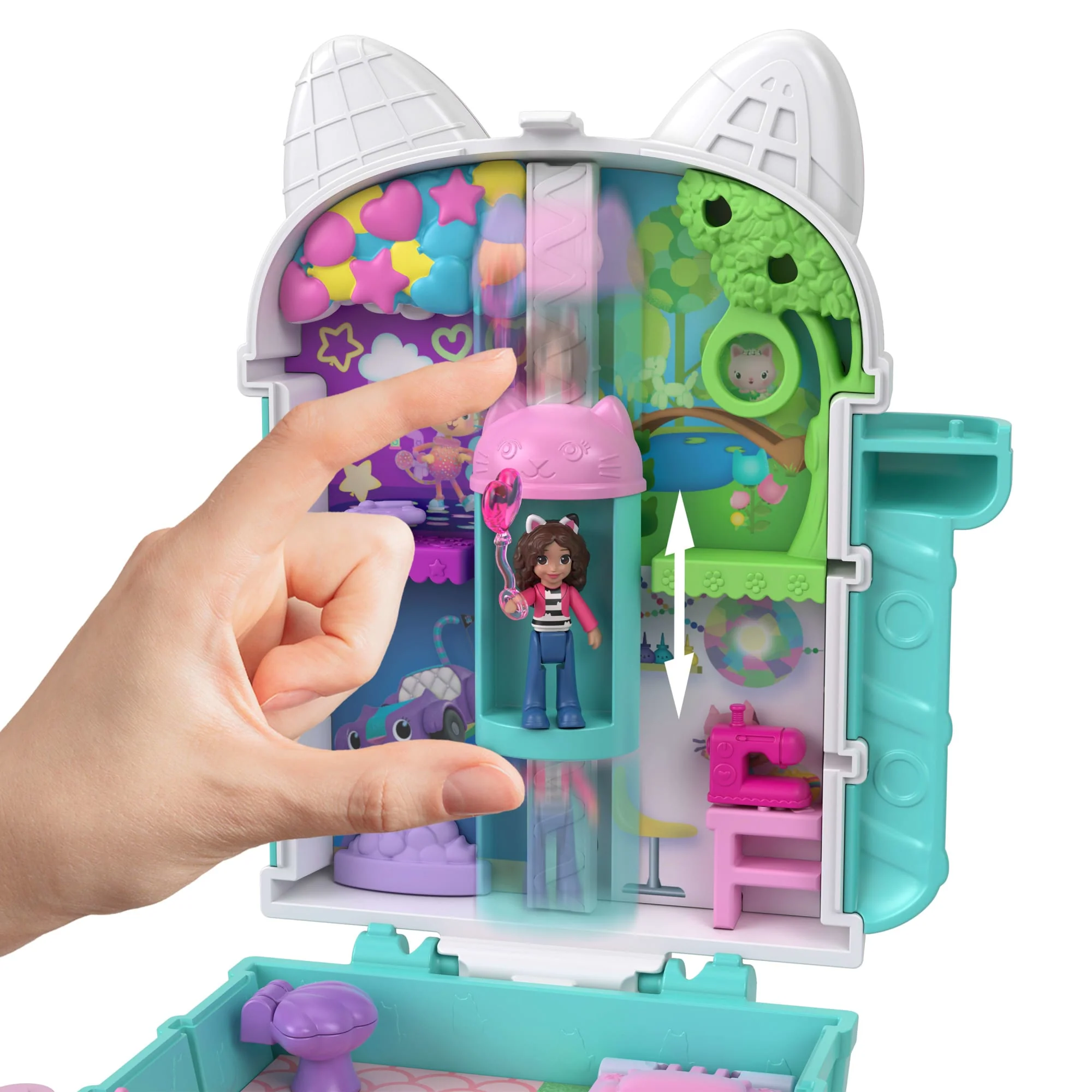 Polly Pocket Set de Juego Compacto Gabby's Dollhouse - Image 4