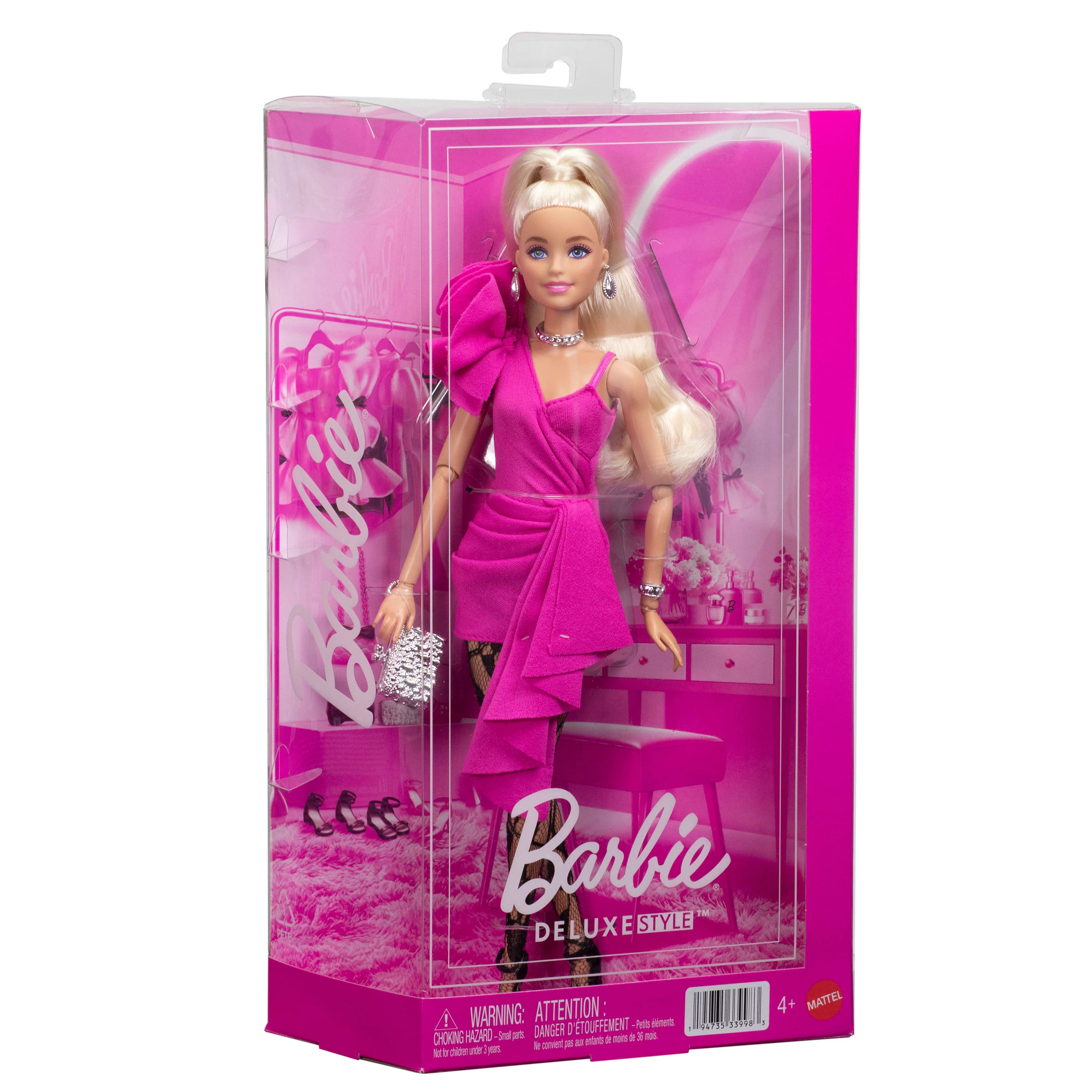 Poupée Barbie deluxe Style-Avec Robe Barbiecore - Image 6
