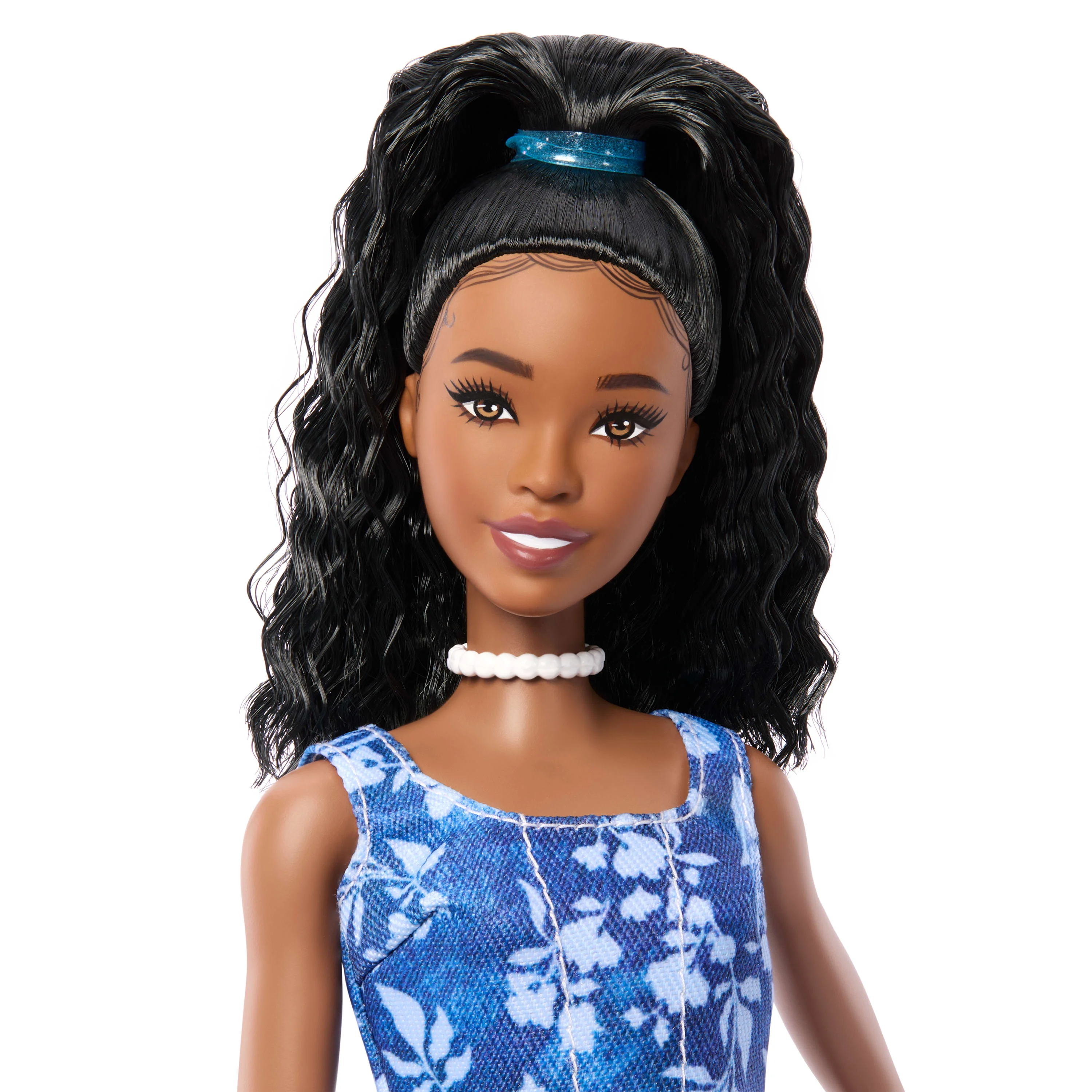 Poupée Barbie Fashionistas Short et Haut à Fleurs - Image 3