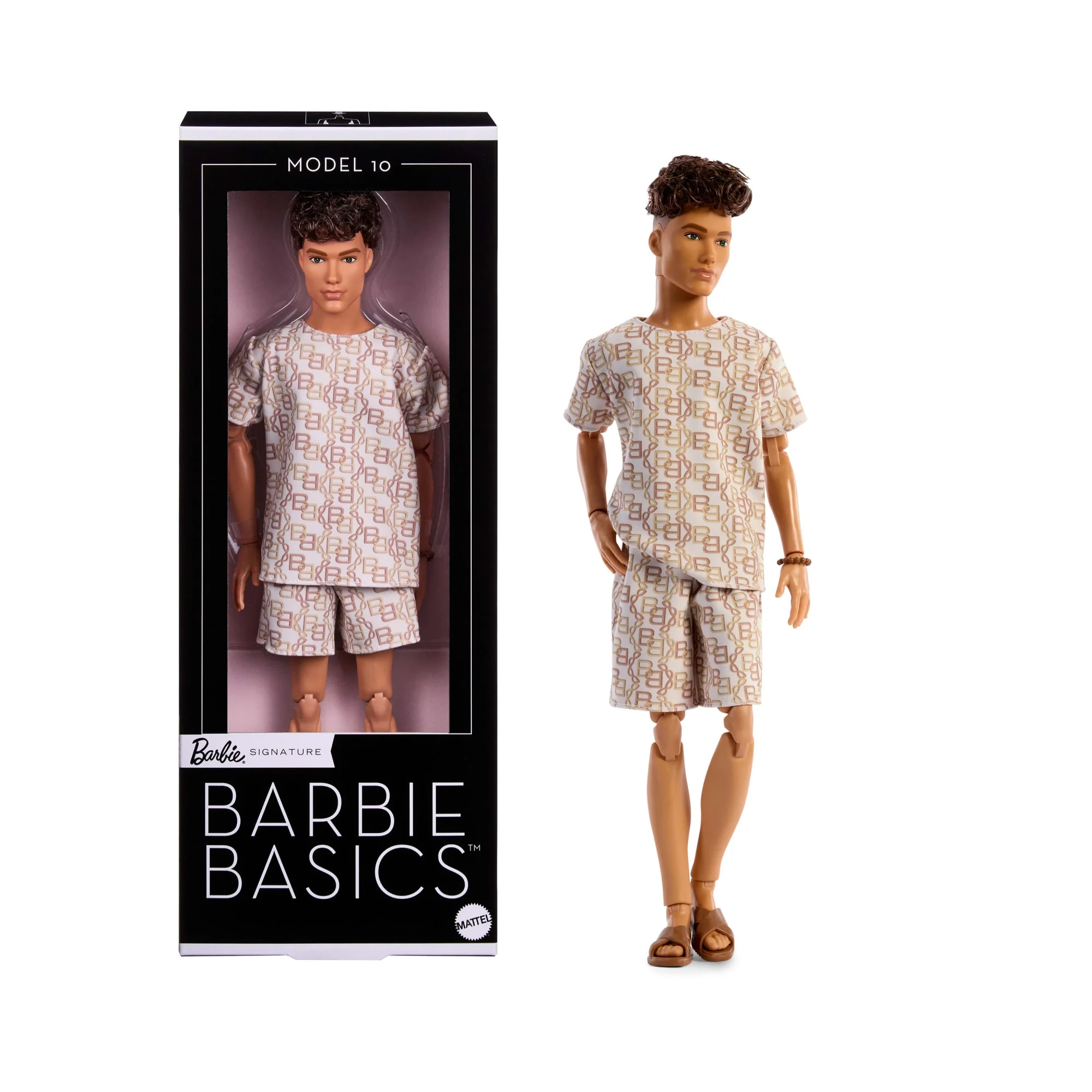 Barbie-Poupée Ken Barbie Basics Modèle 10-Cheveux Bruns